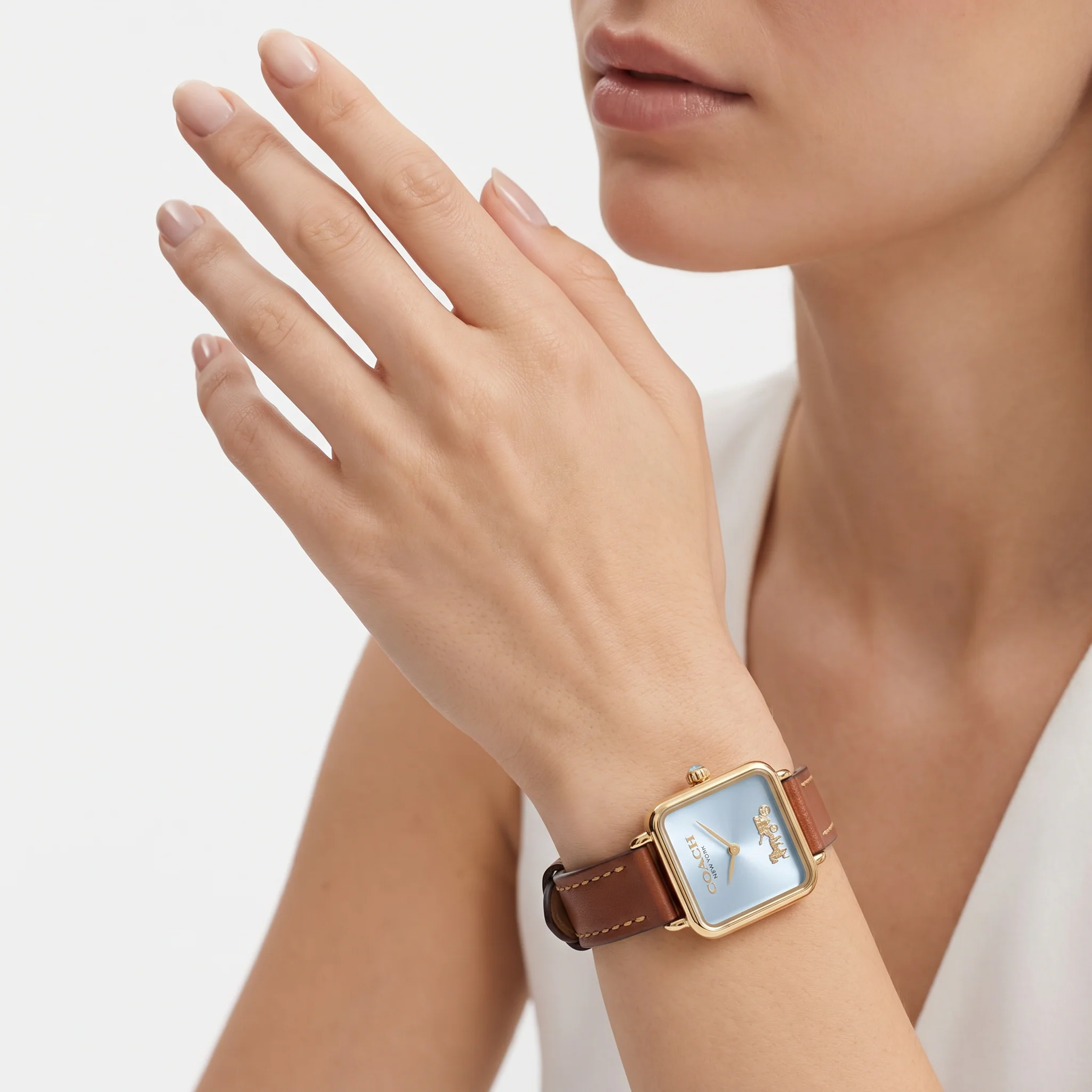 Cass Women Silver Quartz/Analog Watch - Image 2