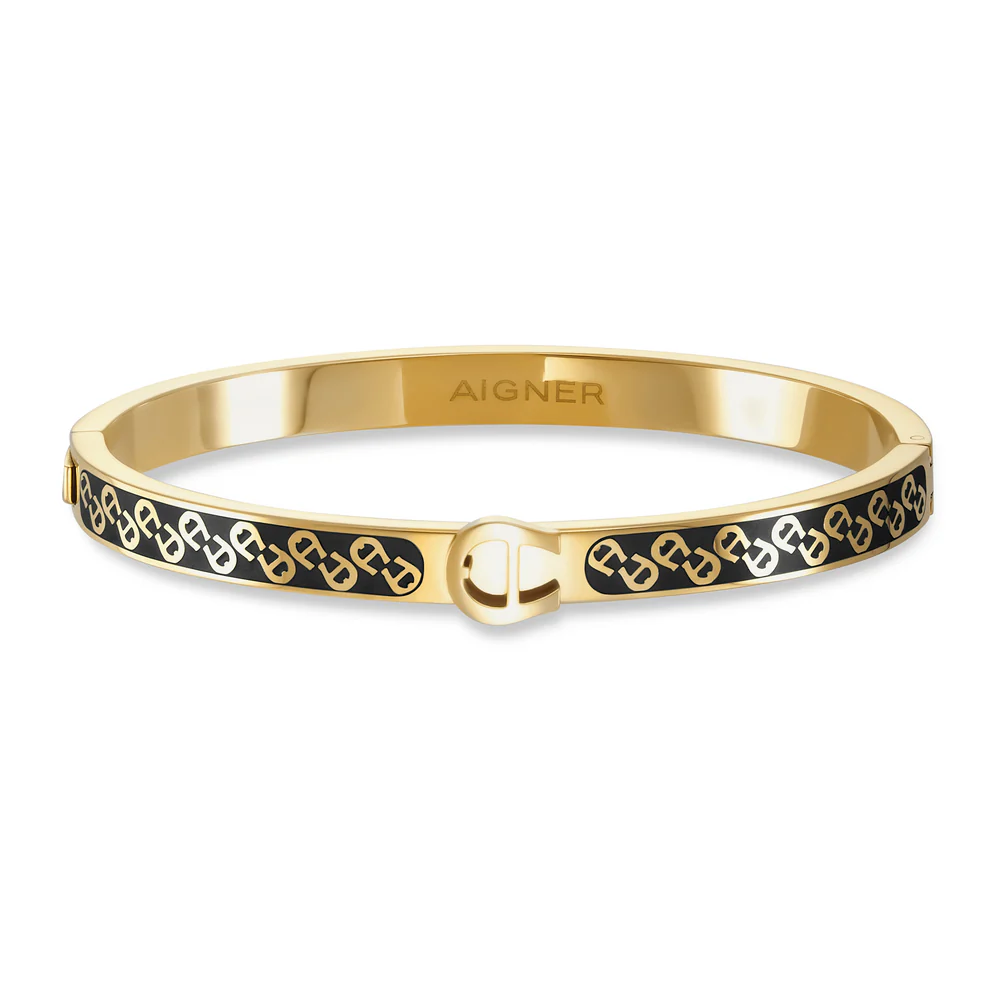 Women Herma Two Tone Bangle - Image 2