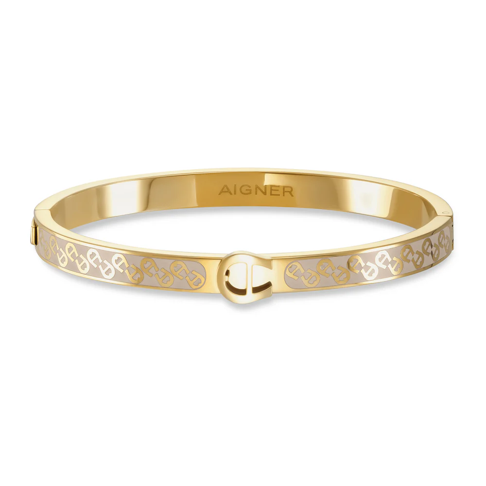 Women Herma Two Tone Bangle - Image 2