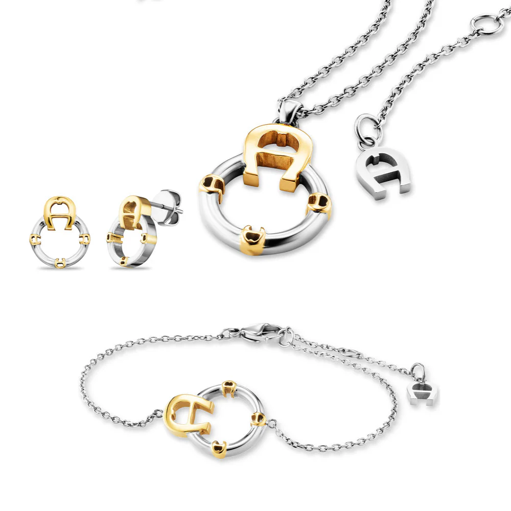Women Nicoletta Two Tone Jewelry Set - Image 2