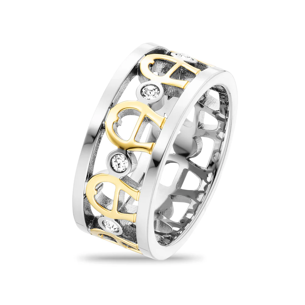 Women Giada Two Tone Ring - Image 2