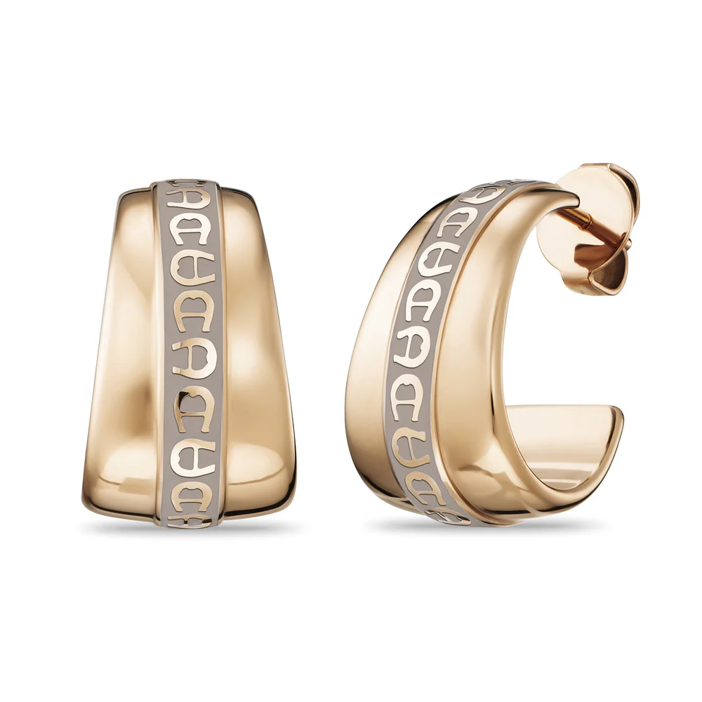 Women Nadia Rose Gold Earrings - Image 2