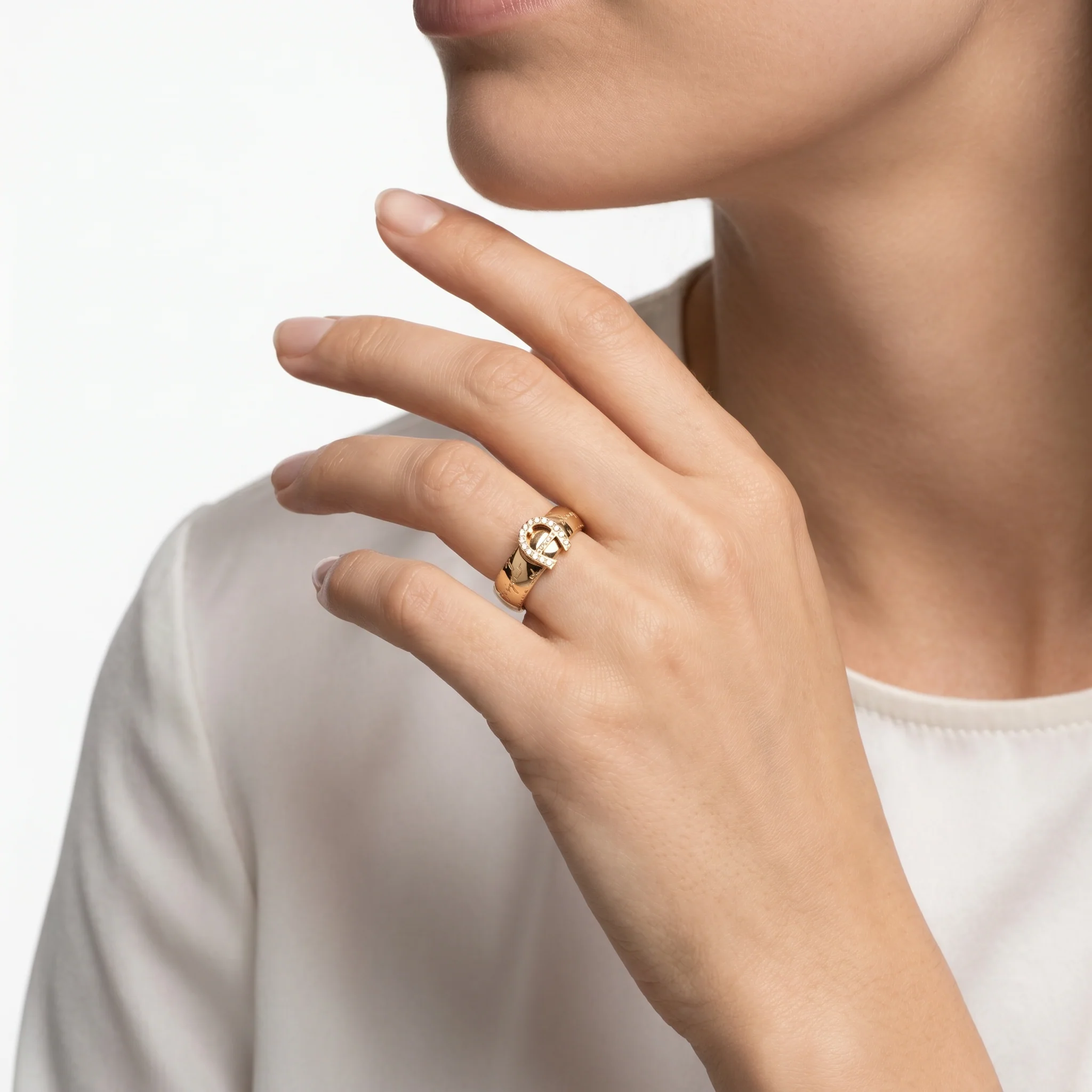 Women Elisa Rose Gold Ring