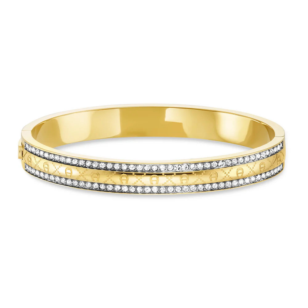 Women Isidora Golden Bangle - Image 2