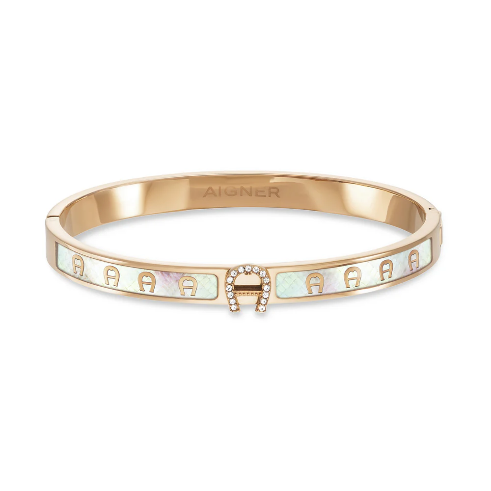 Women Zora Rose Gold Bangle - Image 2