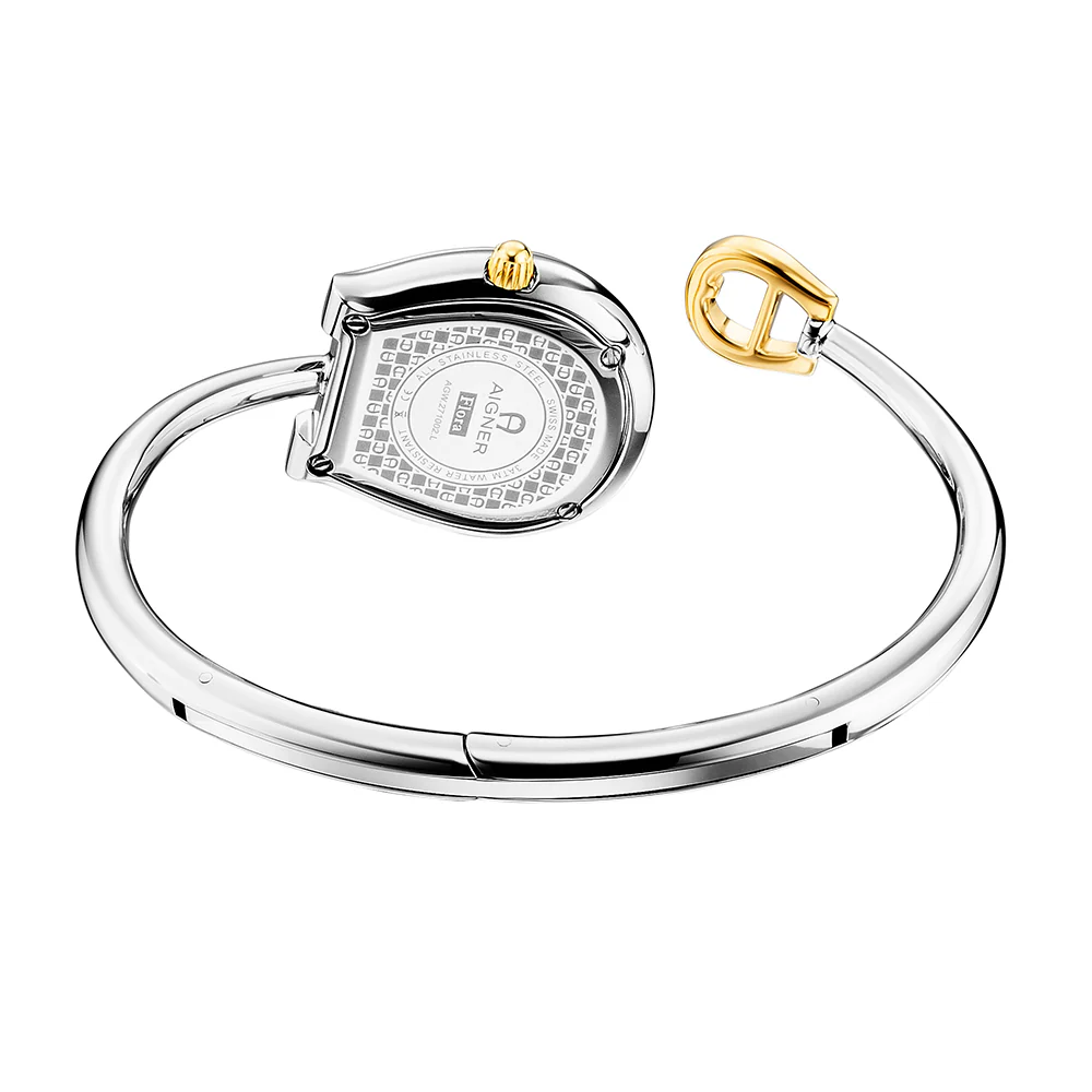 Women Flora Large Two Toned Watch - Image 3