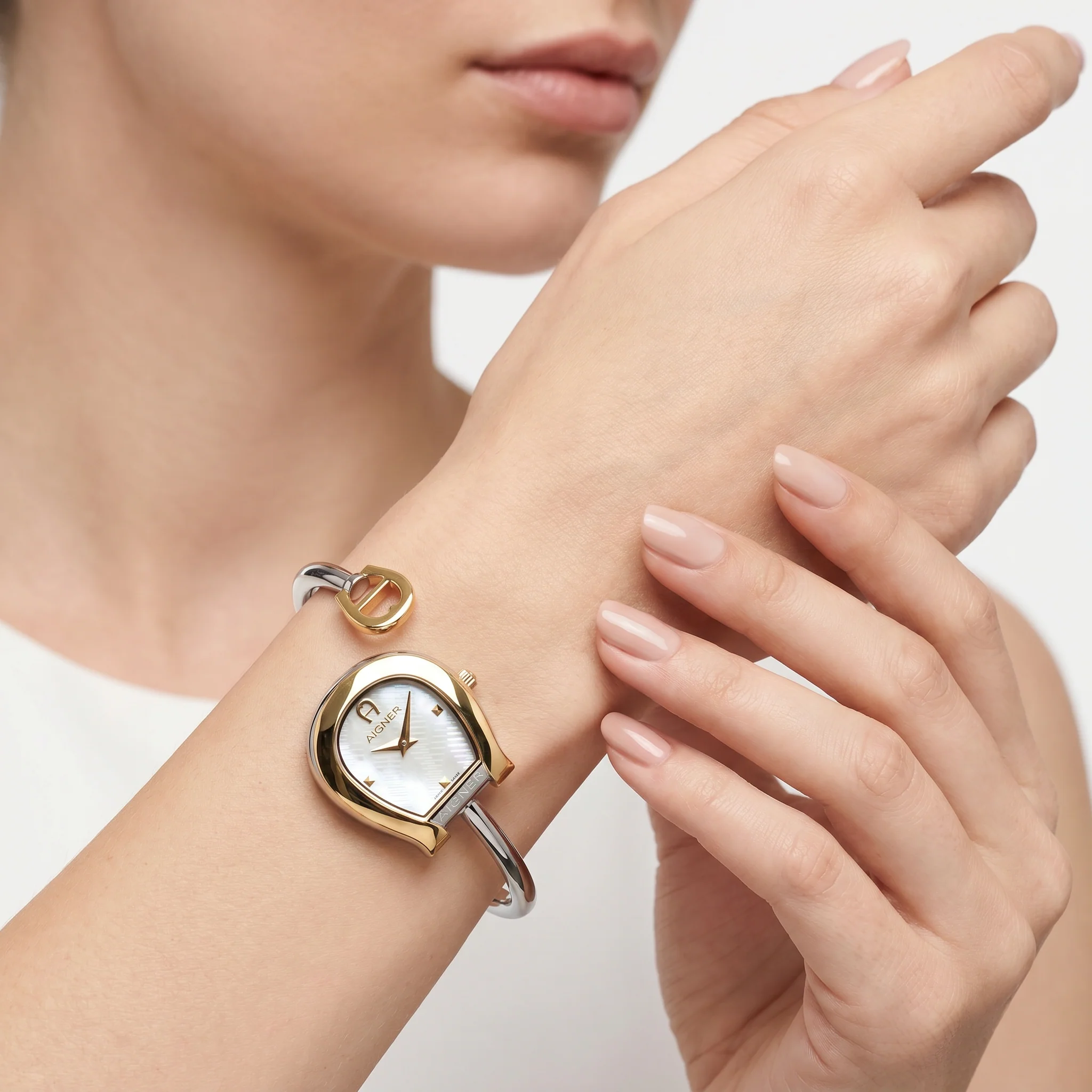 Women Flora Small Two Toned Watch - Image 2