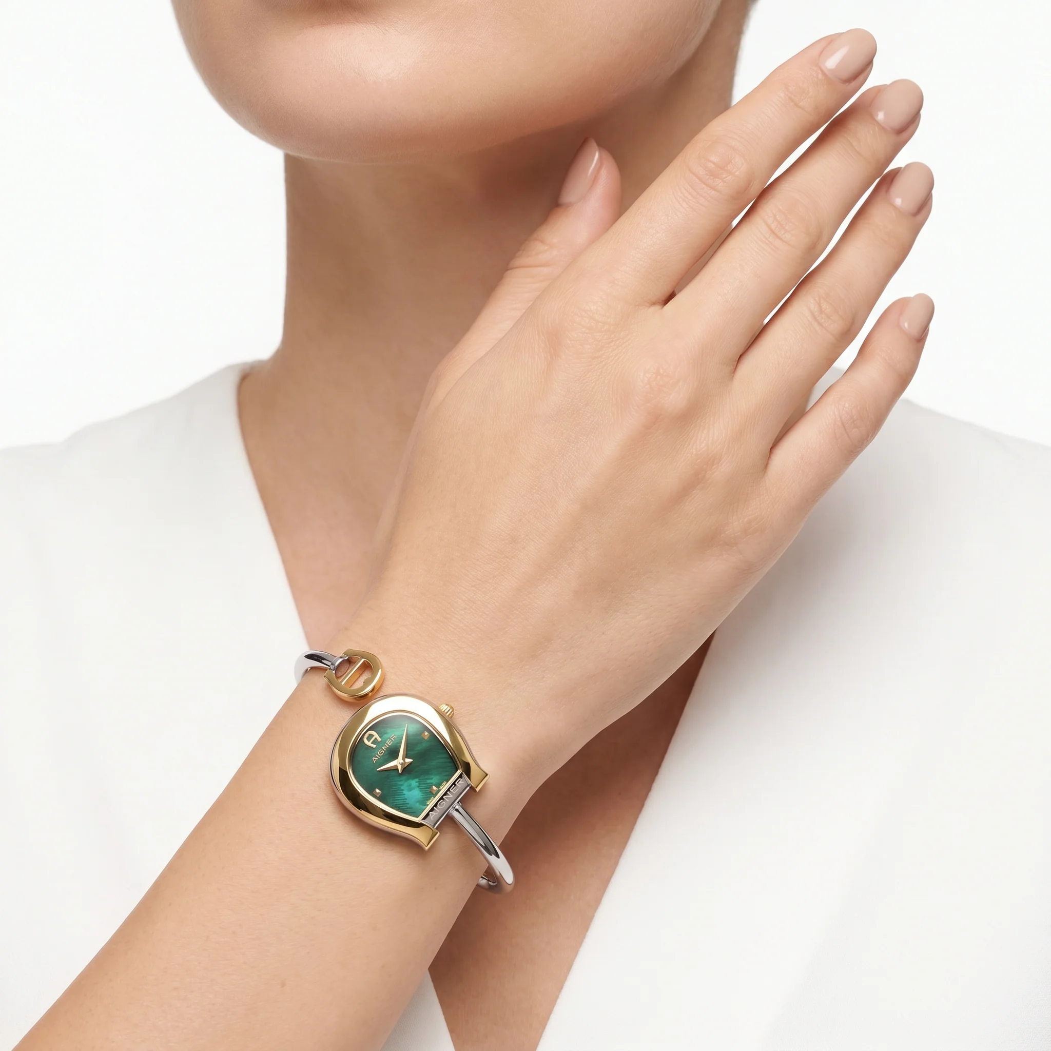 Women Flora Small Two Toned Watch - Image 2