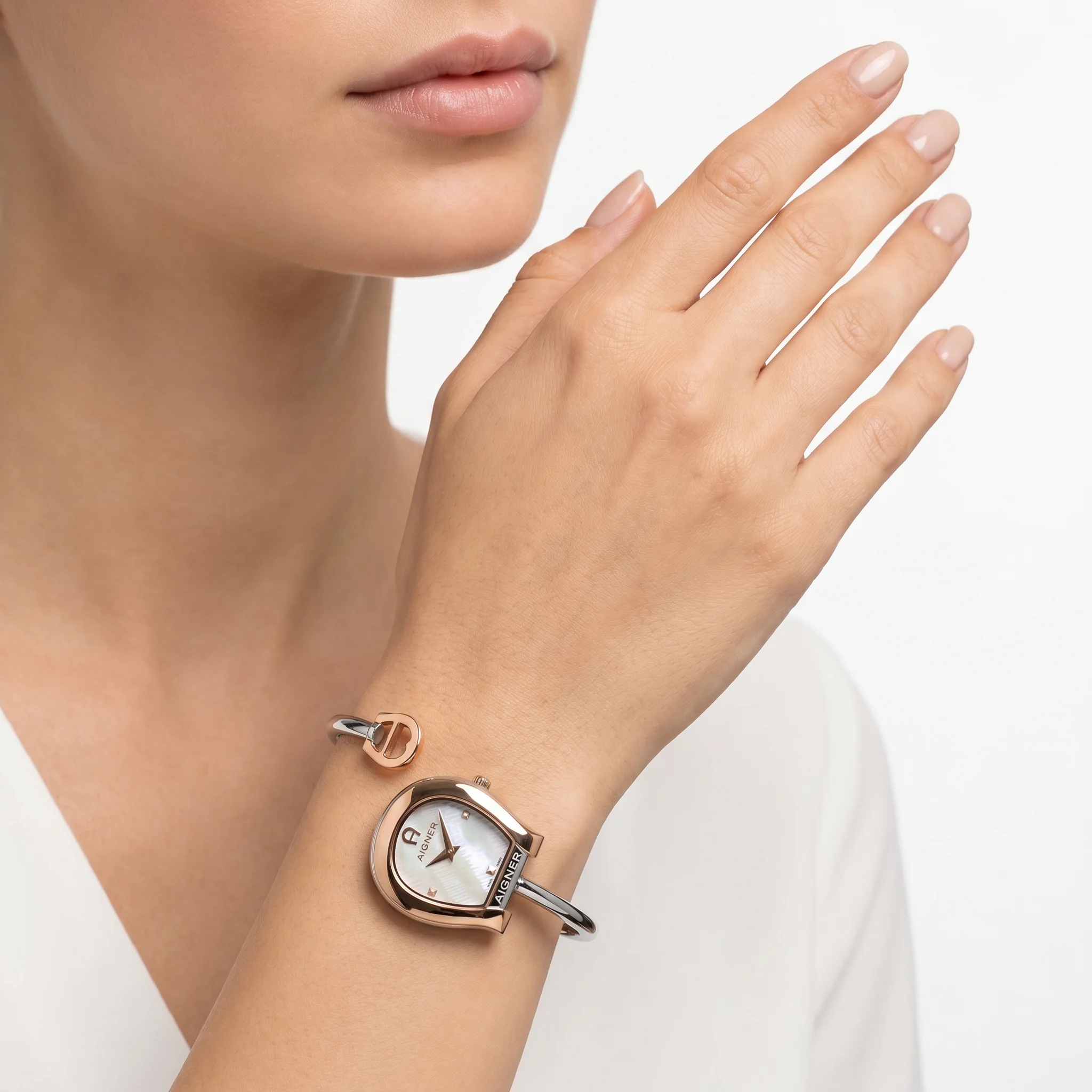 Women Flora Small Two Toned Watch - Image 2