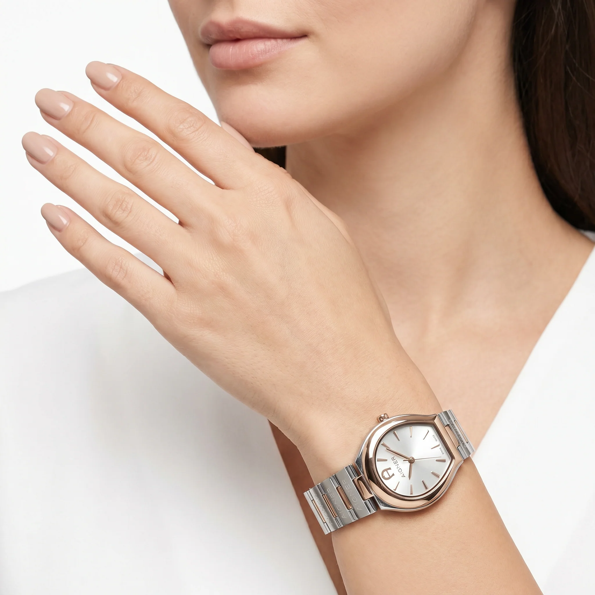 Women Genova Two Tone Watch - Image 2