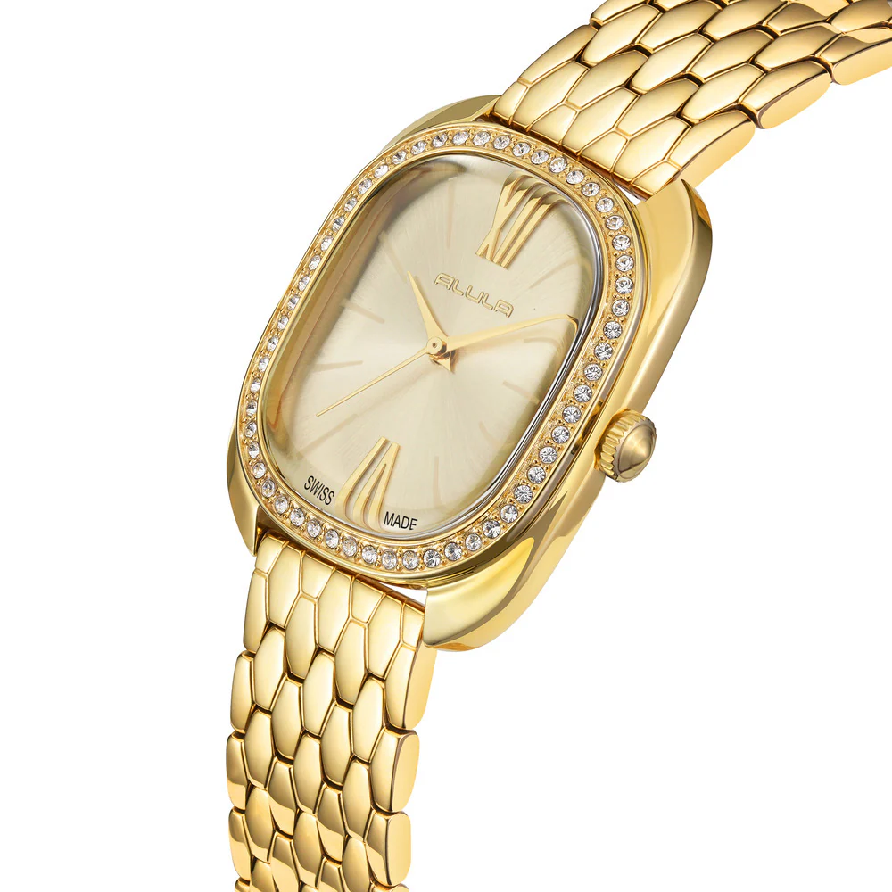 Women Gold Watch - Image 3