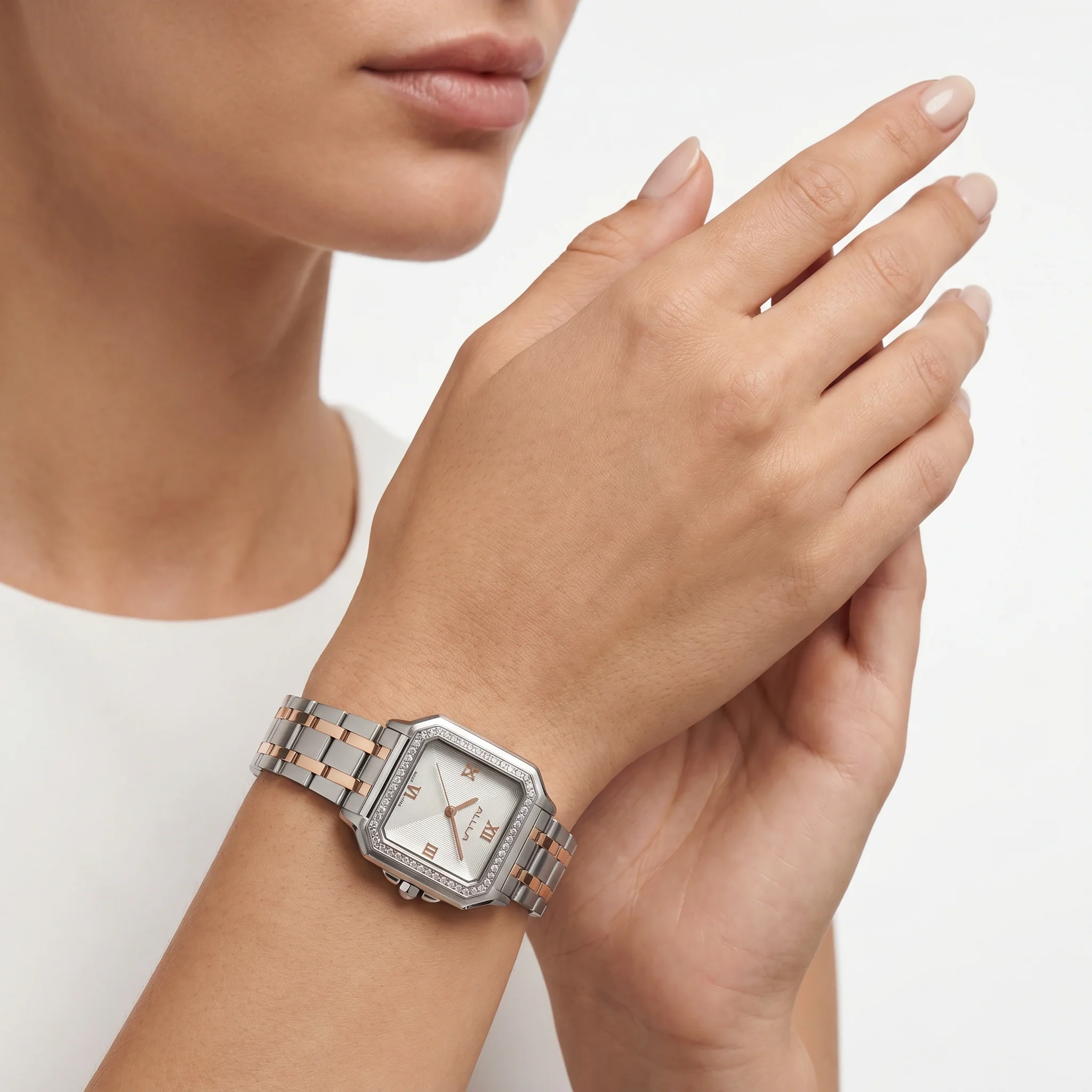 Women Silver Watch - Image 2