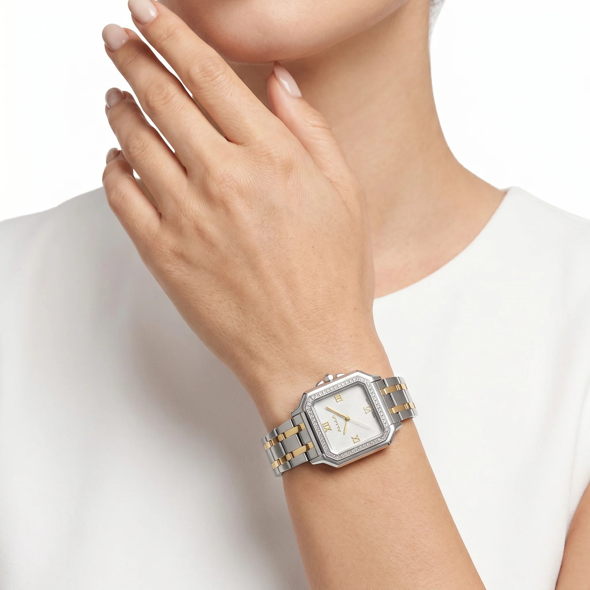 Women Silver Watch - Image 2