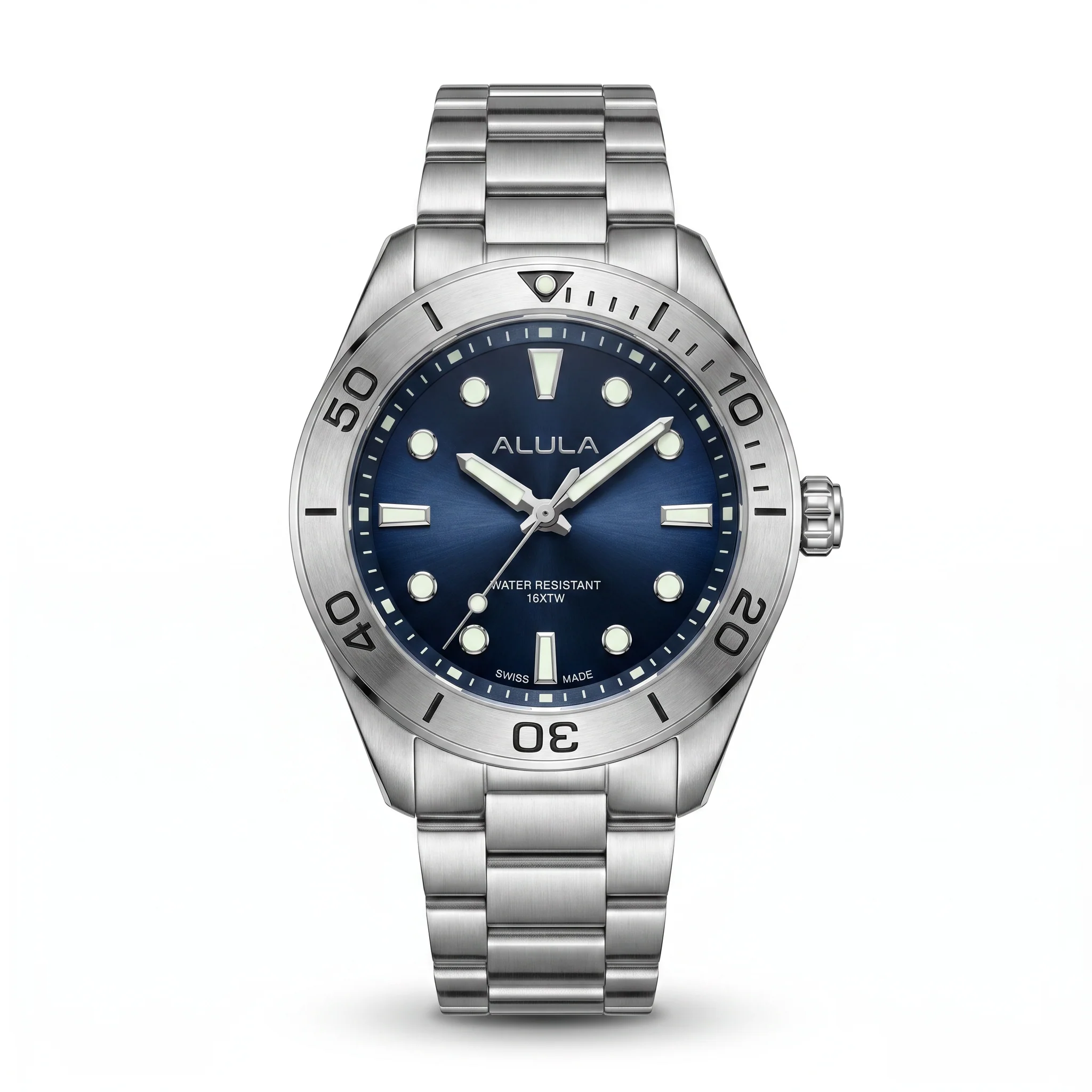 Men Silver Watch