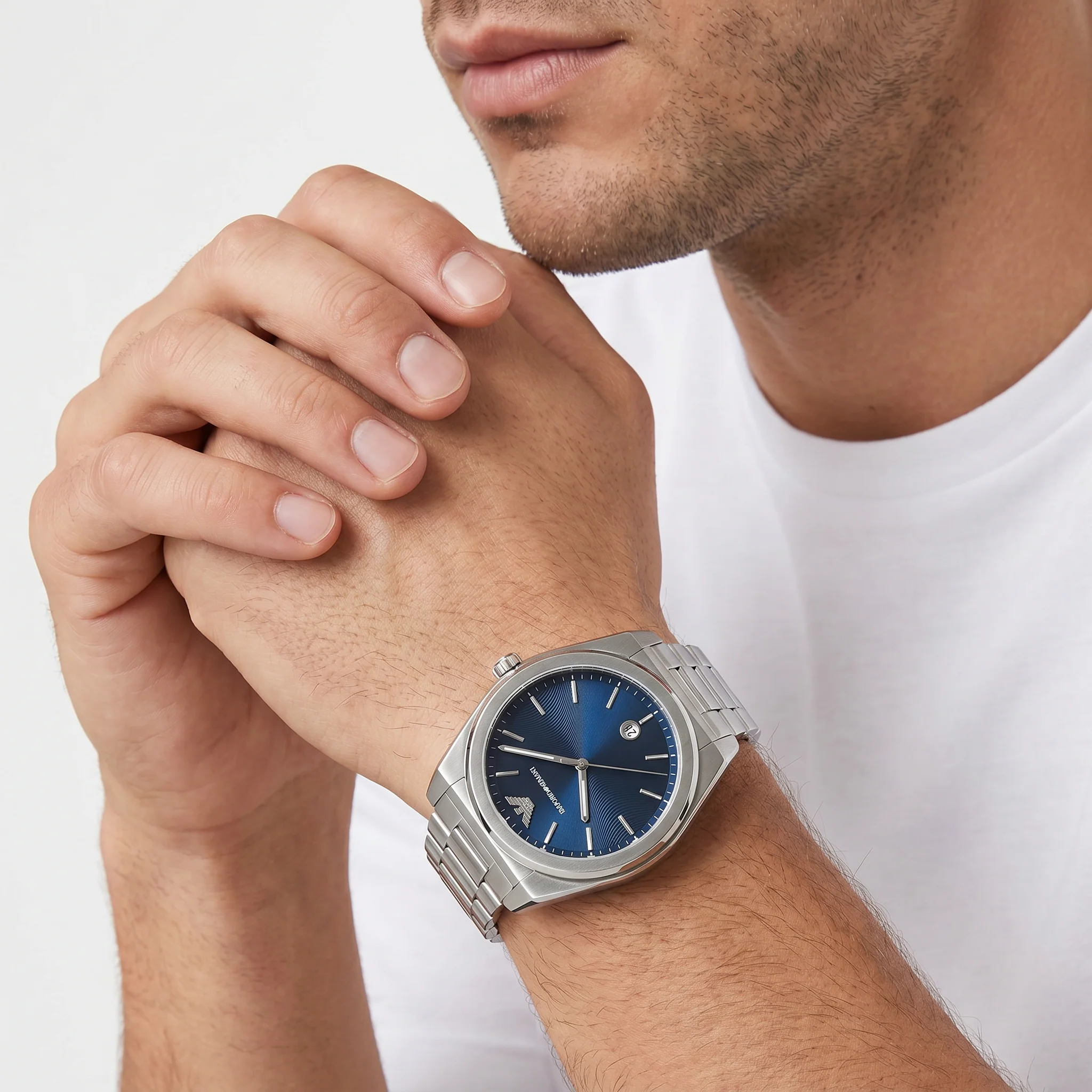 Men Federico Silver Watch - Image 2