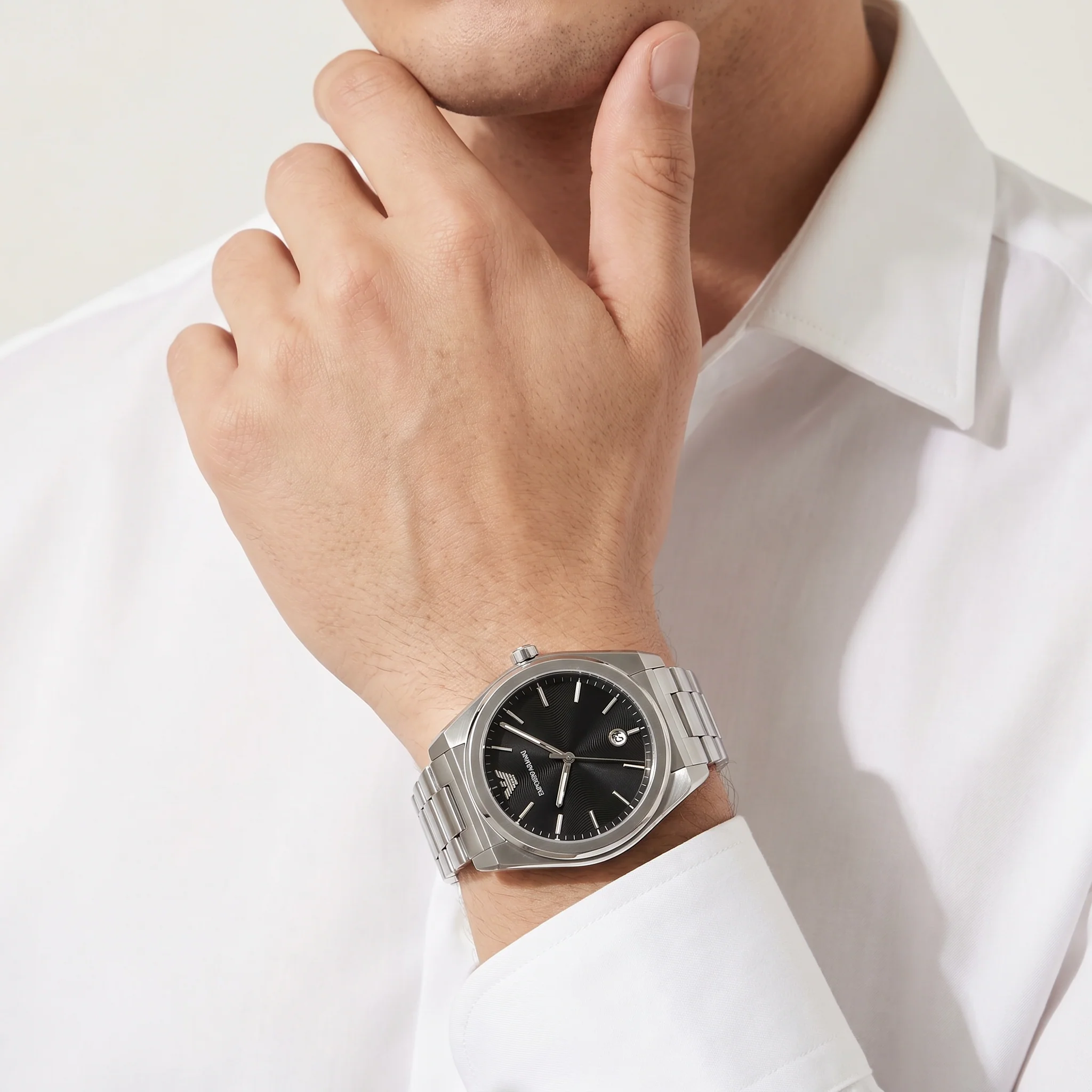 Men Federico Silver Watch - Image 2