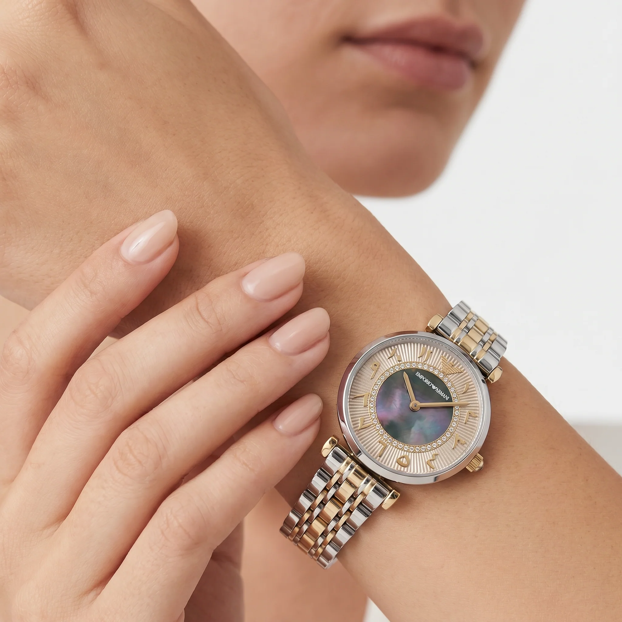 Women Two Tone Watch - Image 2