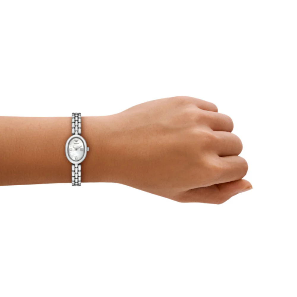 Women Silver Watch - Image 2
