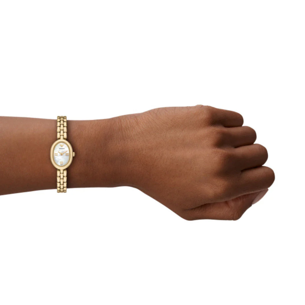 Women Gold Watch - Image 2