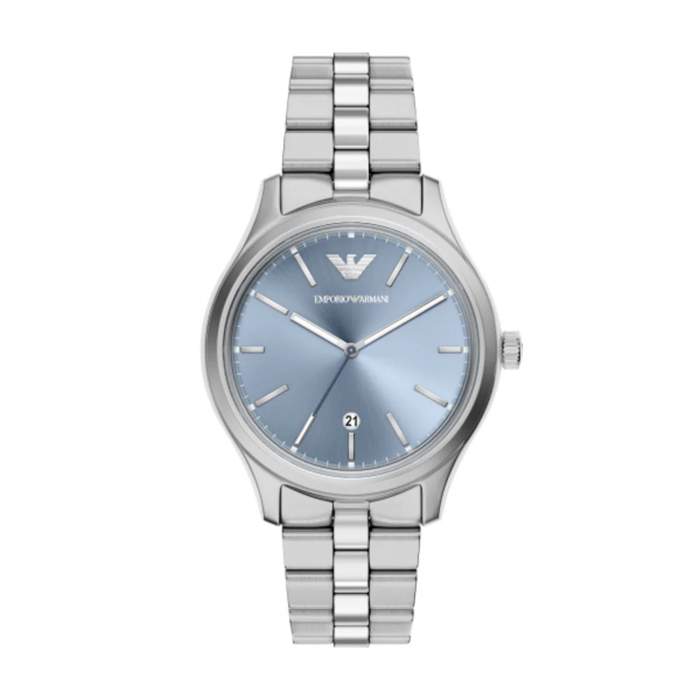 Men Silver Watch