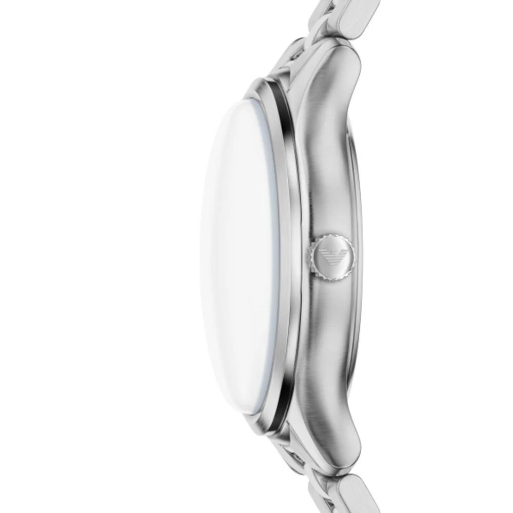 Men Silver Watch - Image 3