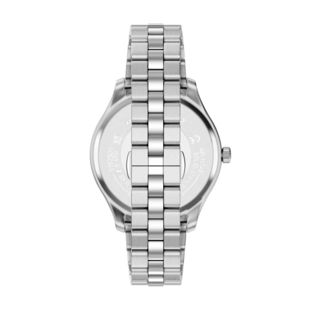 Men Silver Watch - Image 4
