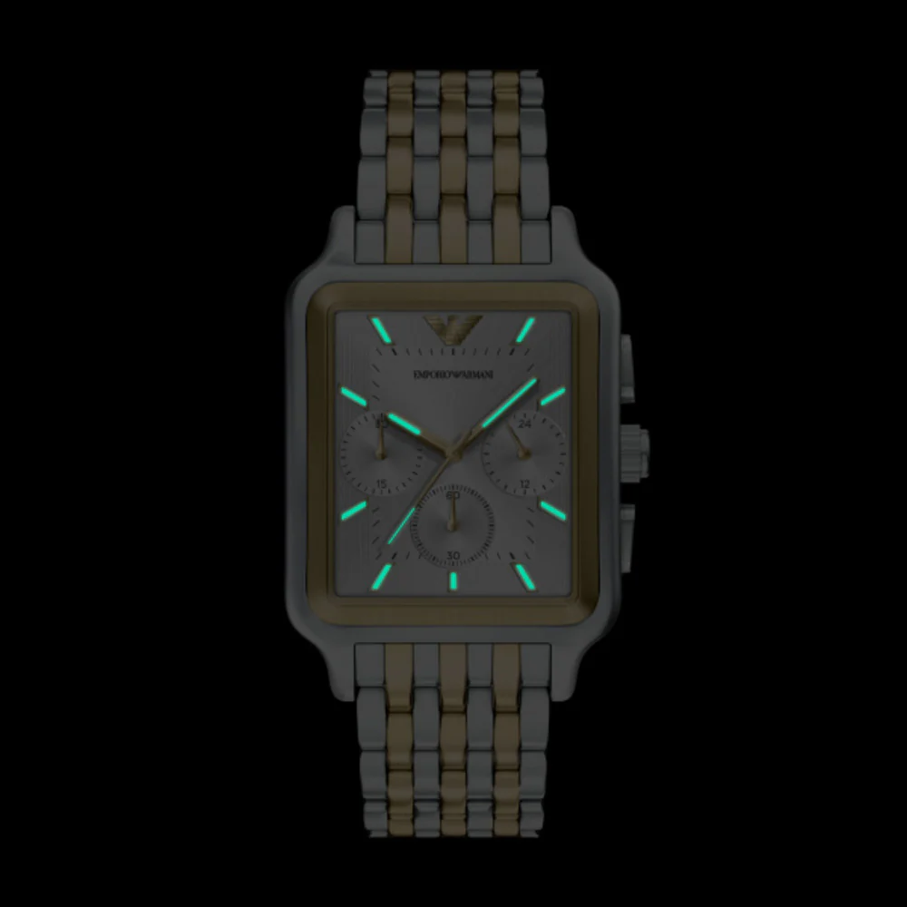 Men Two Tone Watch - Image 5