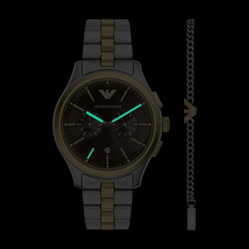 Men Two Tone Watch - Image 5