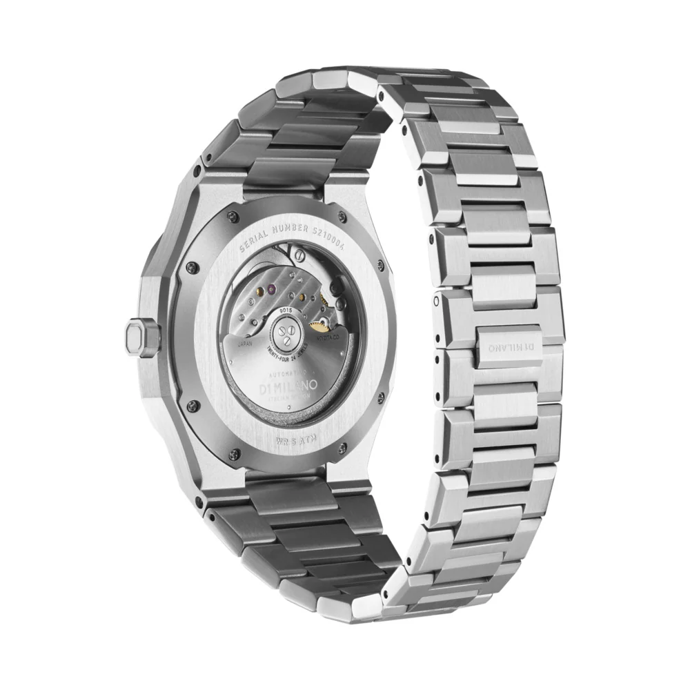 Men Automatic Silver Watch - Image 4