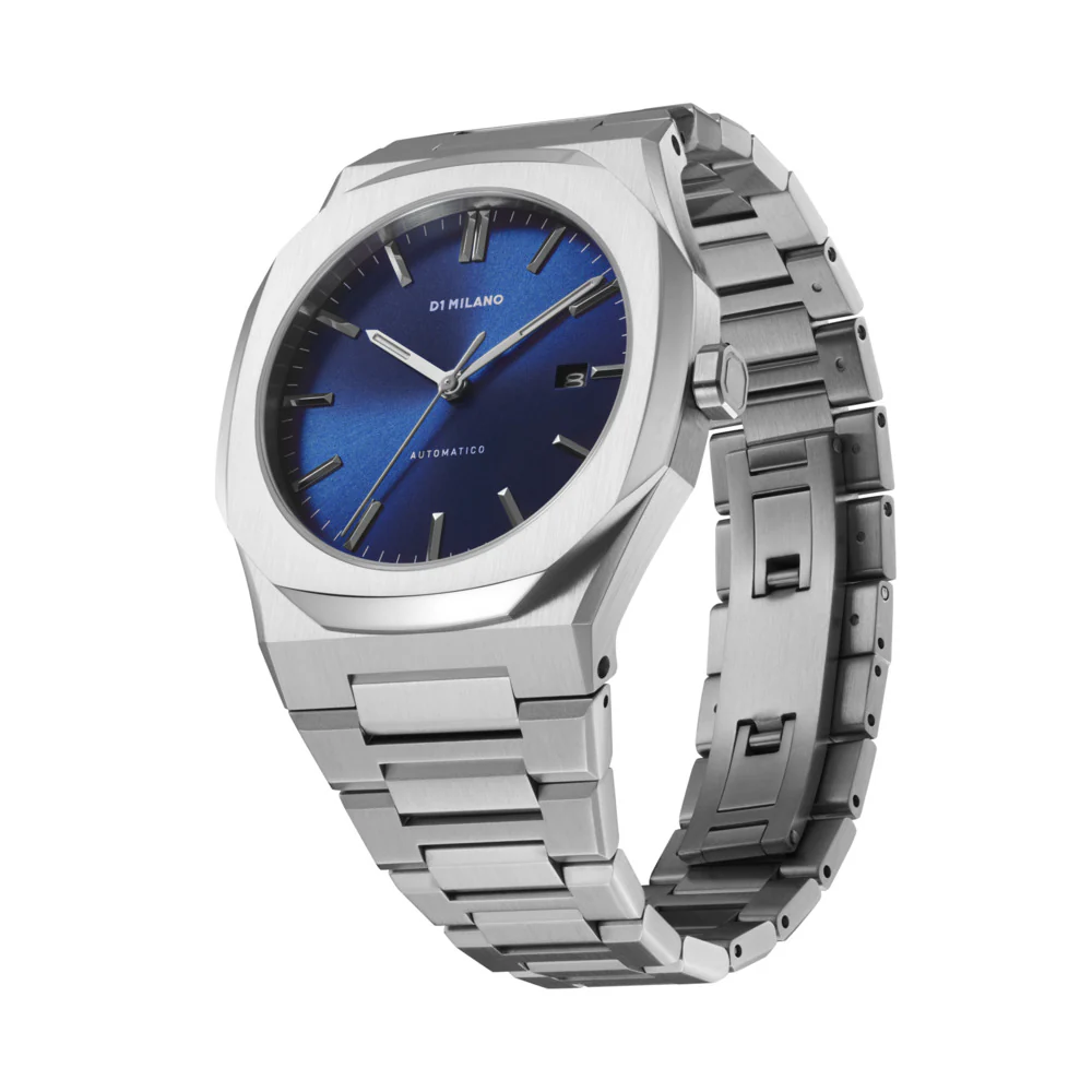 Men Automatic Silver Watch - Image 5