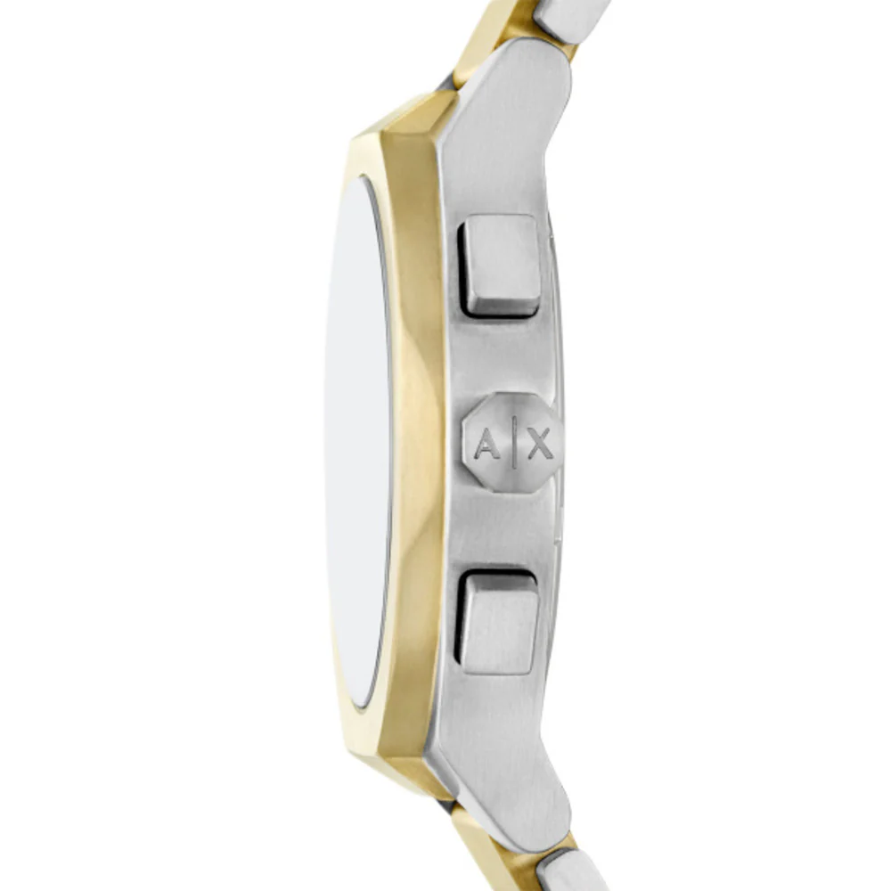 Men 2-Tone 42mm Watch - Image 3