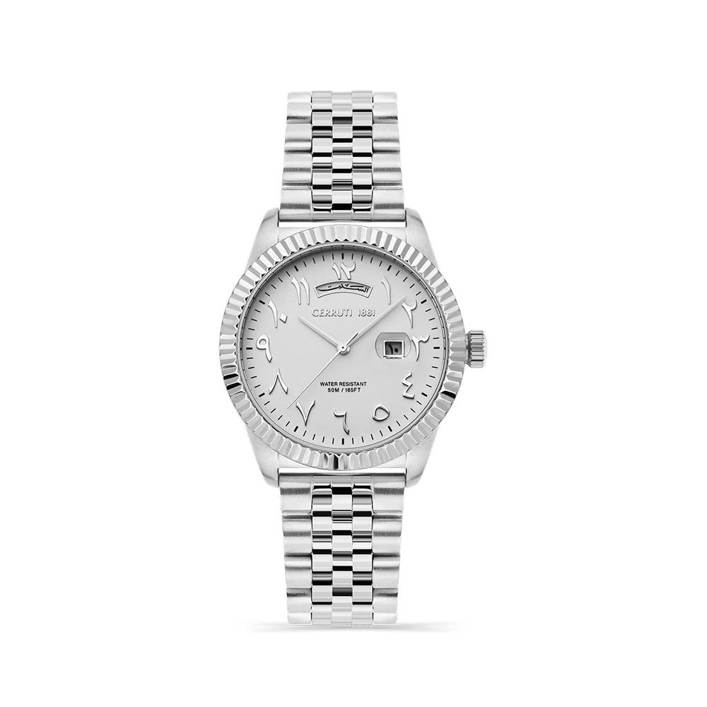 Men Chienti Silver Watch