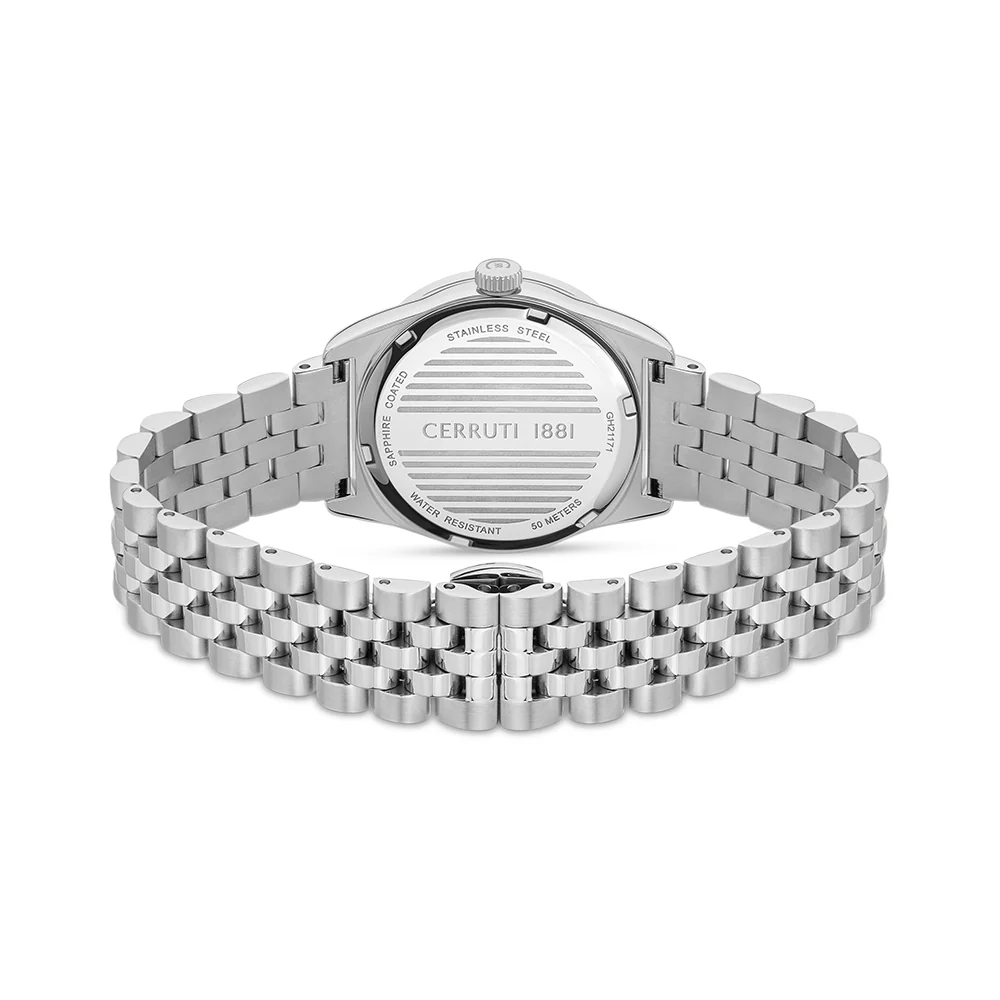 Men Chienti Silver Watch - Image 4