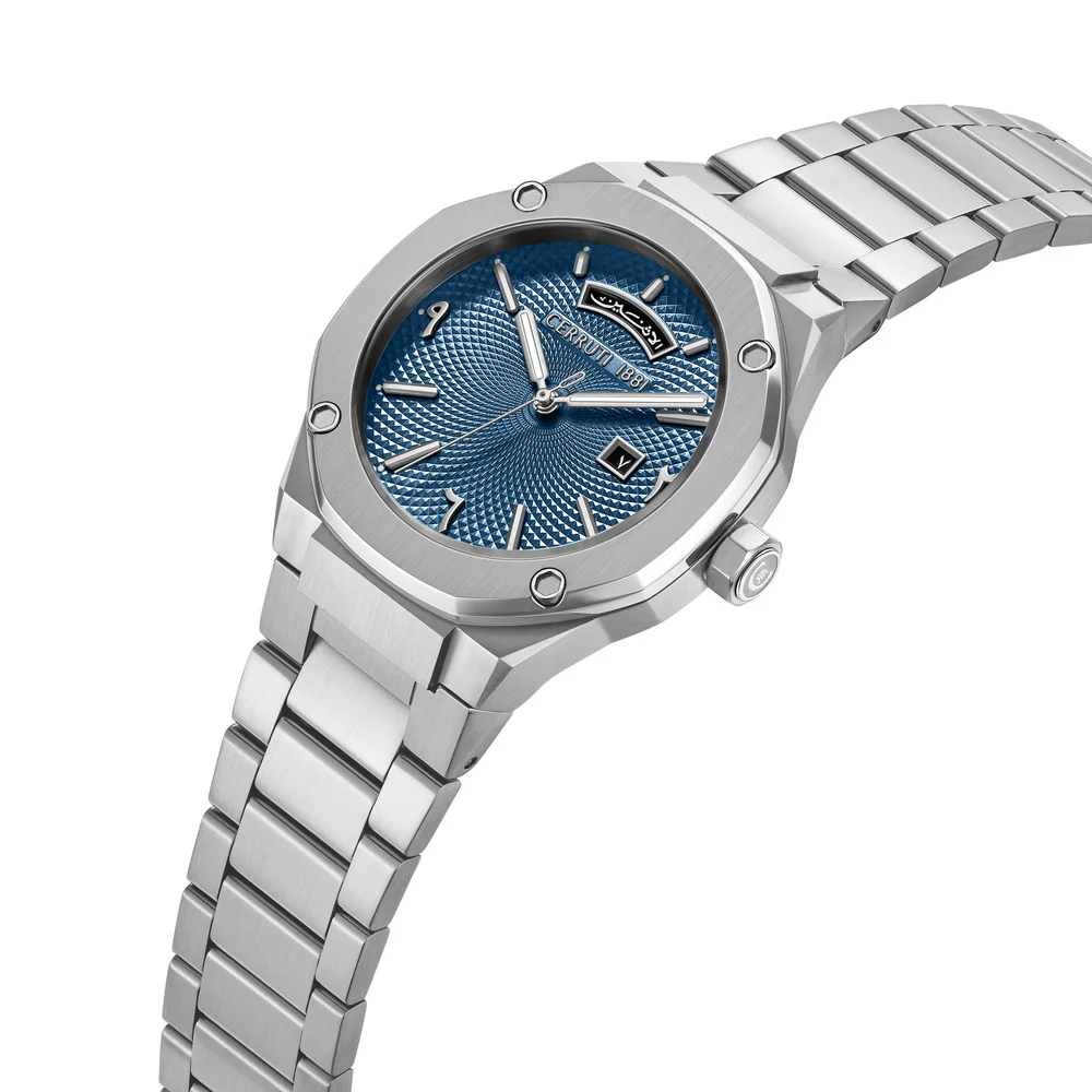 Men Razzuolo Silver Watch - Image 3