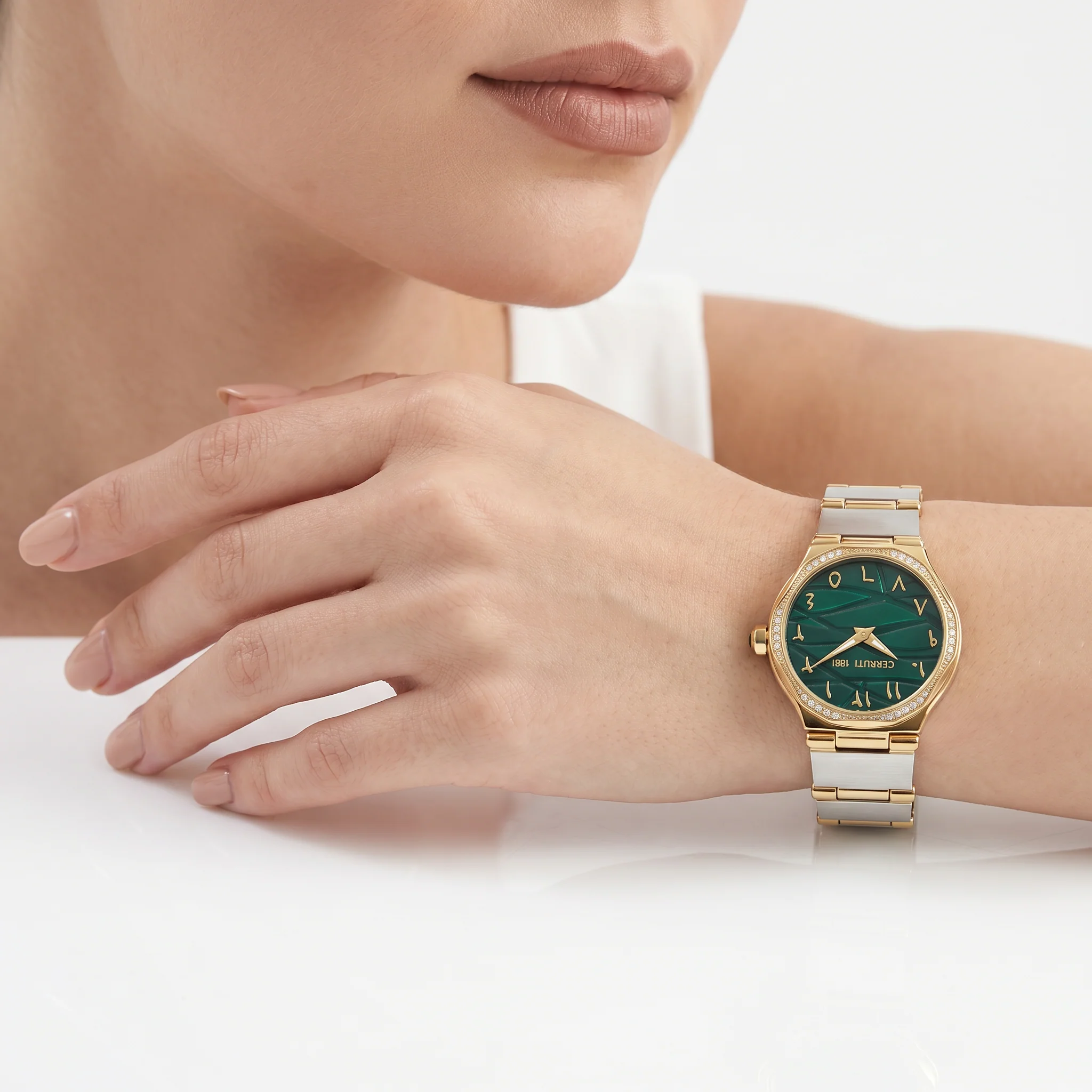 Women Rendinara Two Tone Watch - Image 2