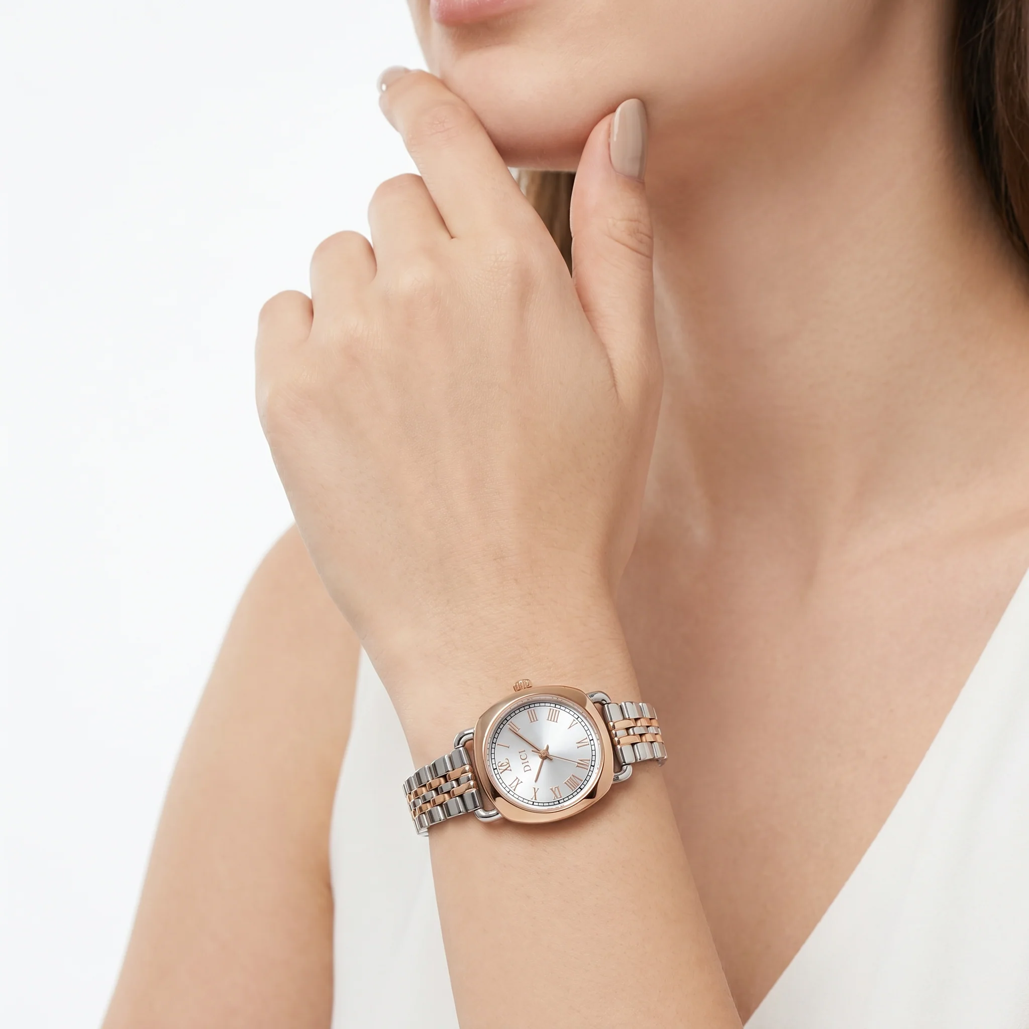 Women Fiora Two Tone Watch - Image 2