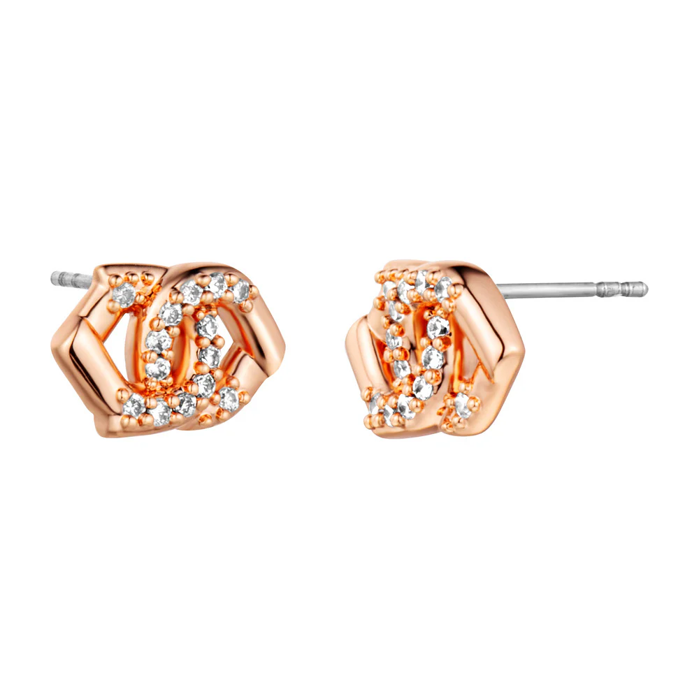 Women Rose Gold Earring - Image 2
