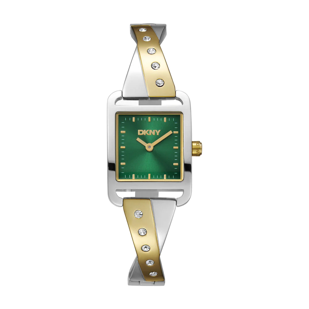 Women City Bangle Two Tone Watch