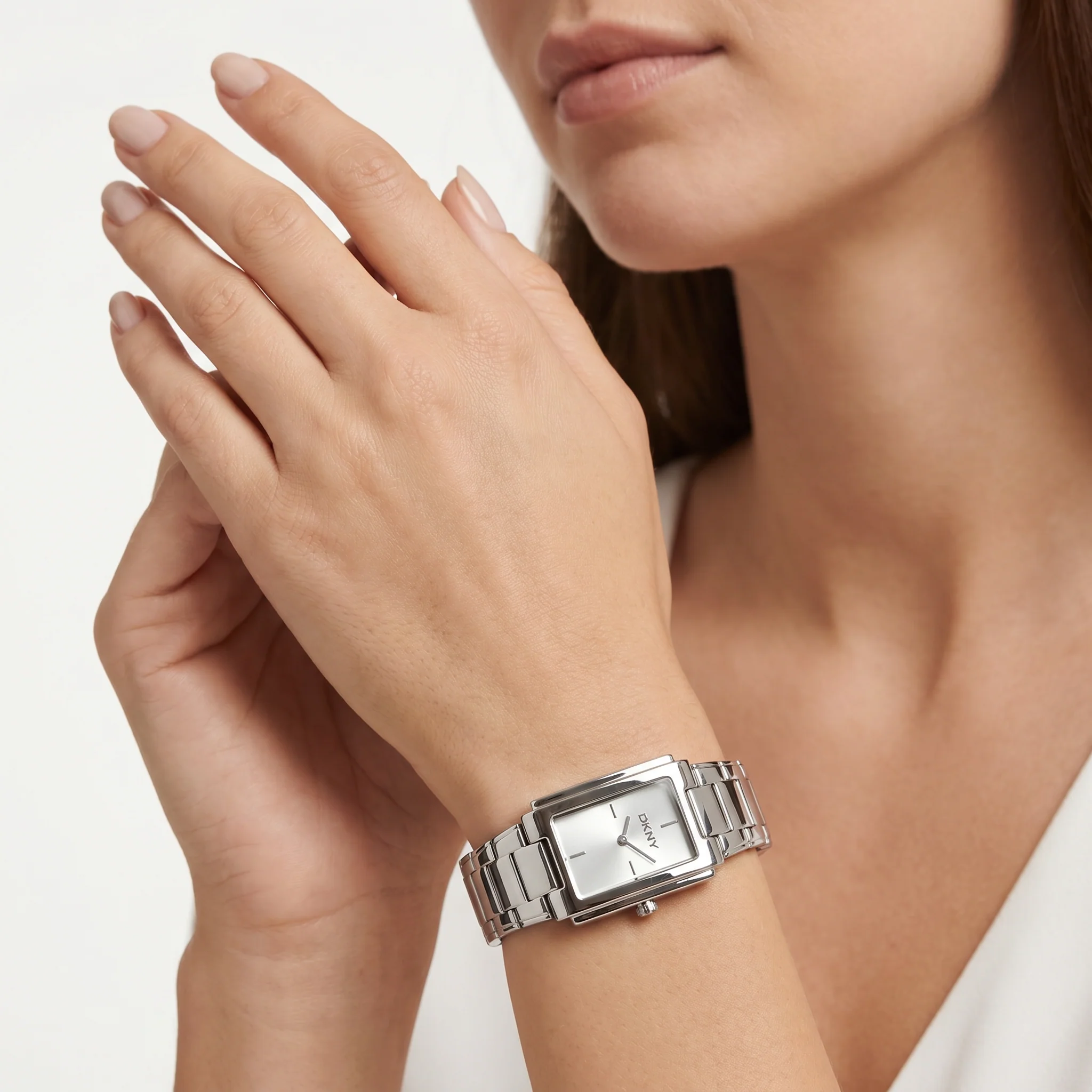 Women Silver Watch - Image 2