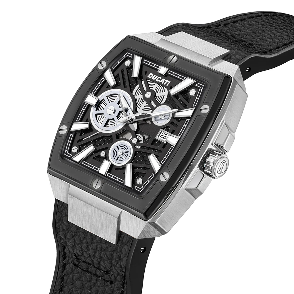 Men Ducati Black Watch - Image 2