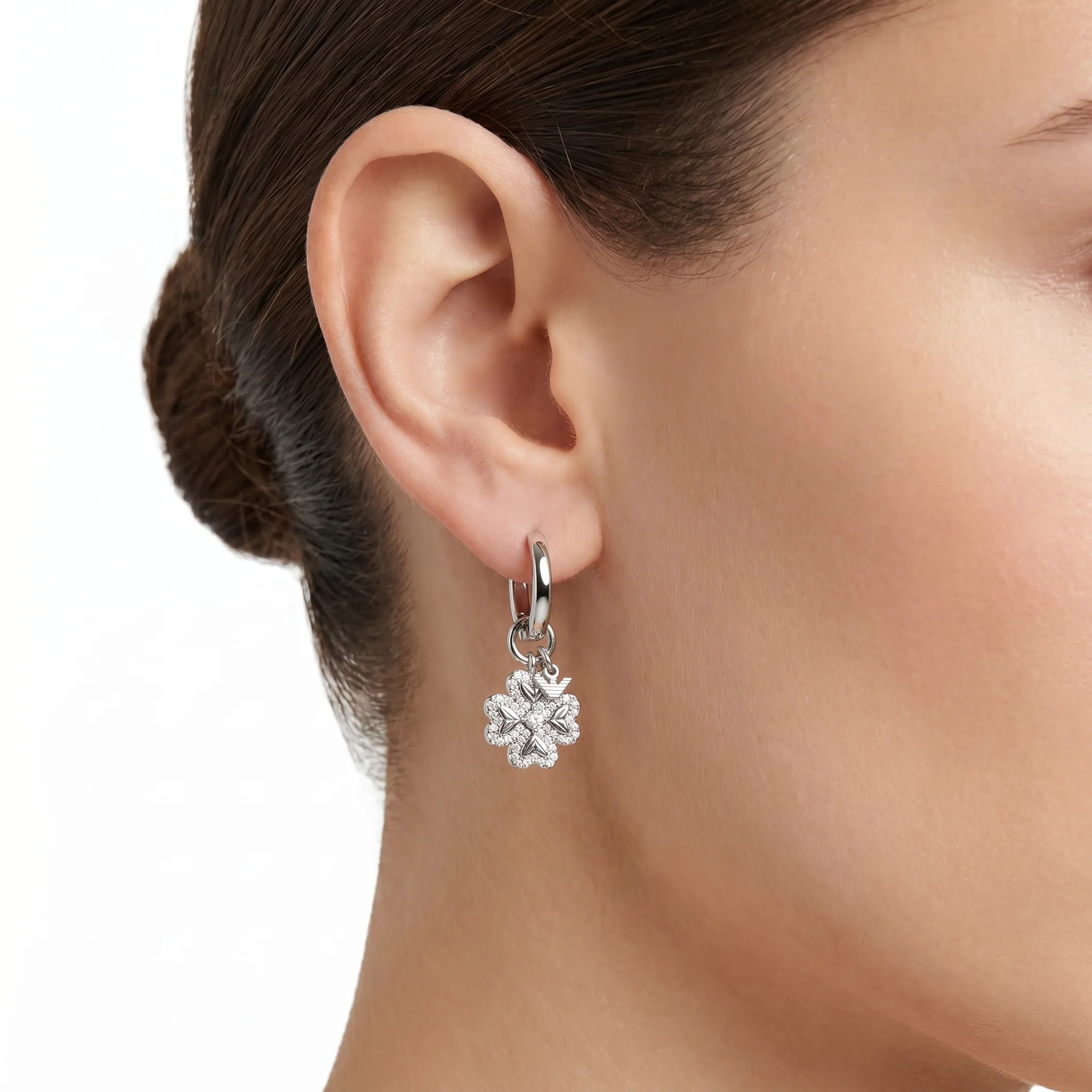 Women Eagle Logo Earring
