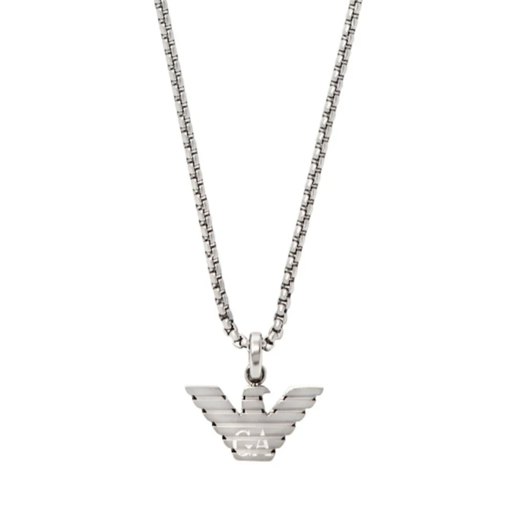 Men Eagle Logo Necklace - Image 2