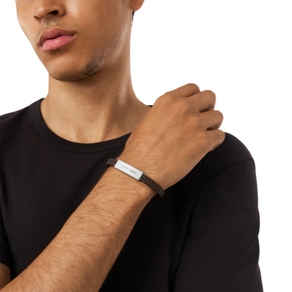 Men Eagle Logo Bracelet