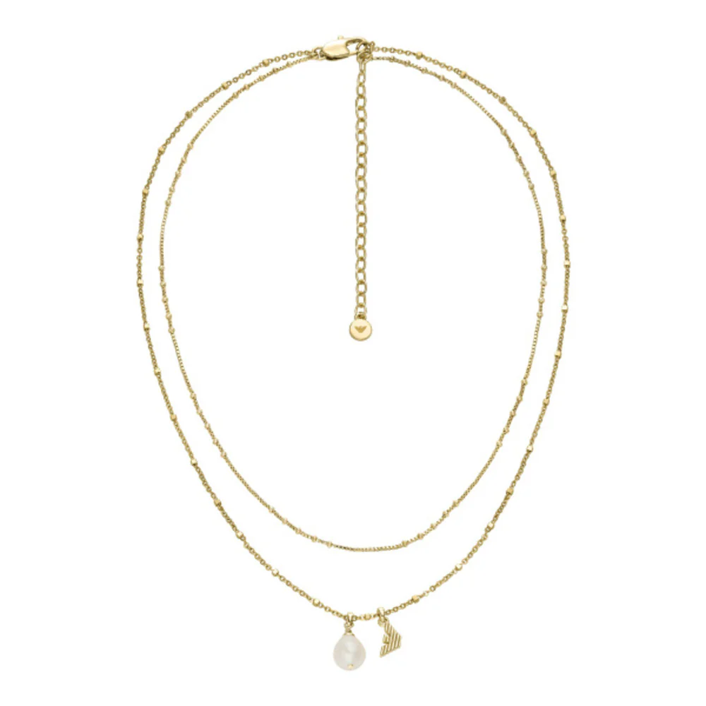 Women Eagle Logo Gold Necklace - Image 2