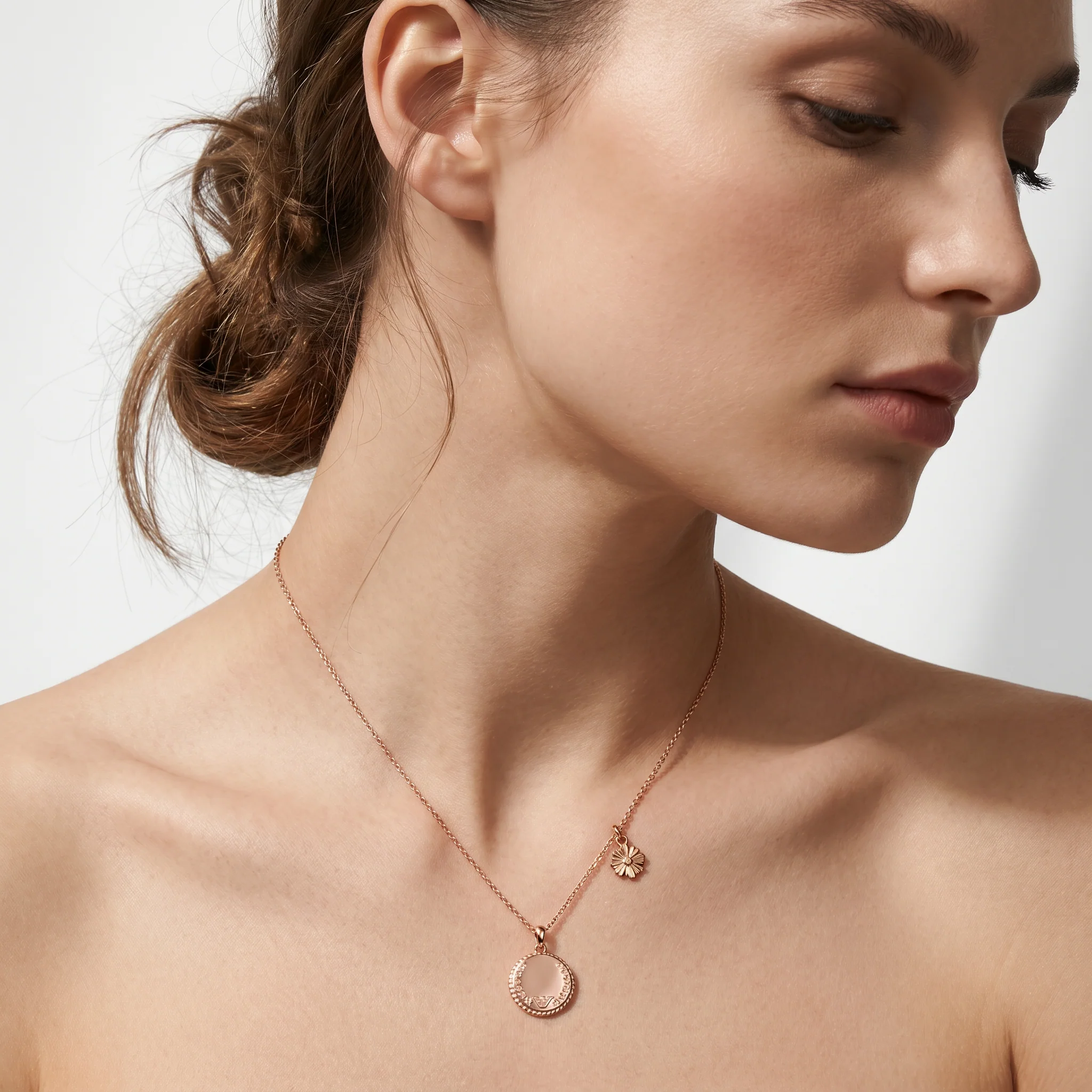Women Eagle Logo Necklace