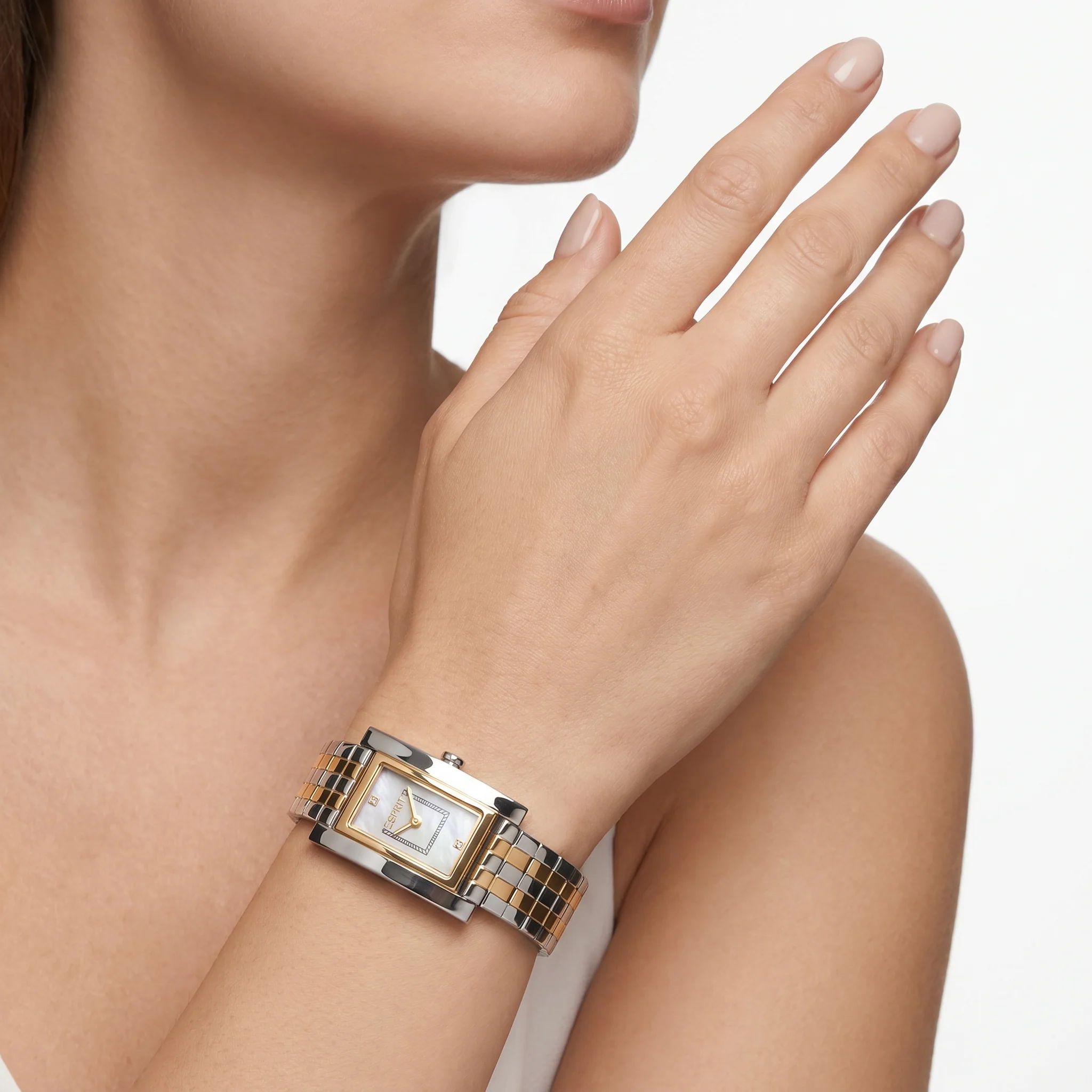Women Mette Two Tone Watch - Image 2