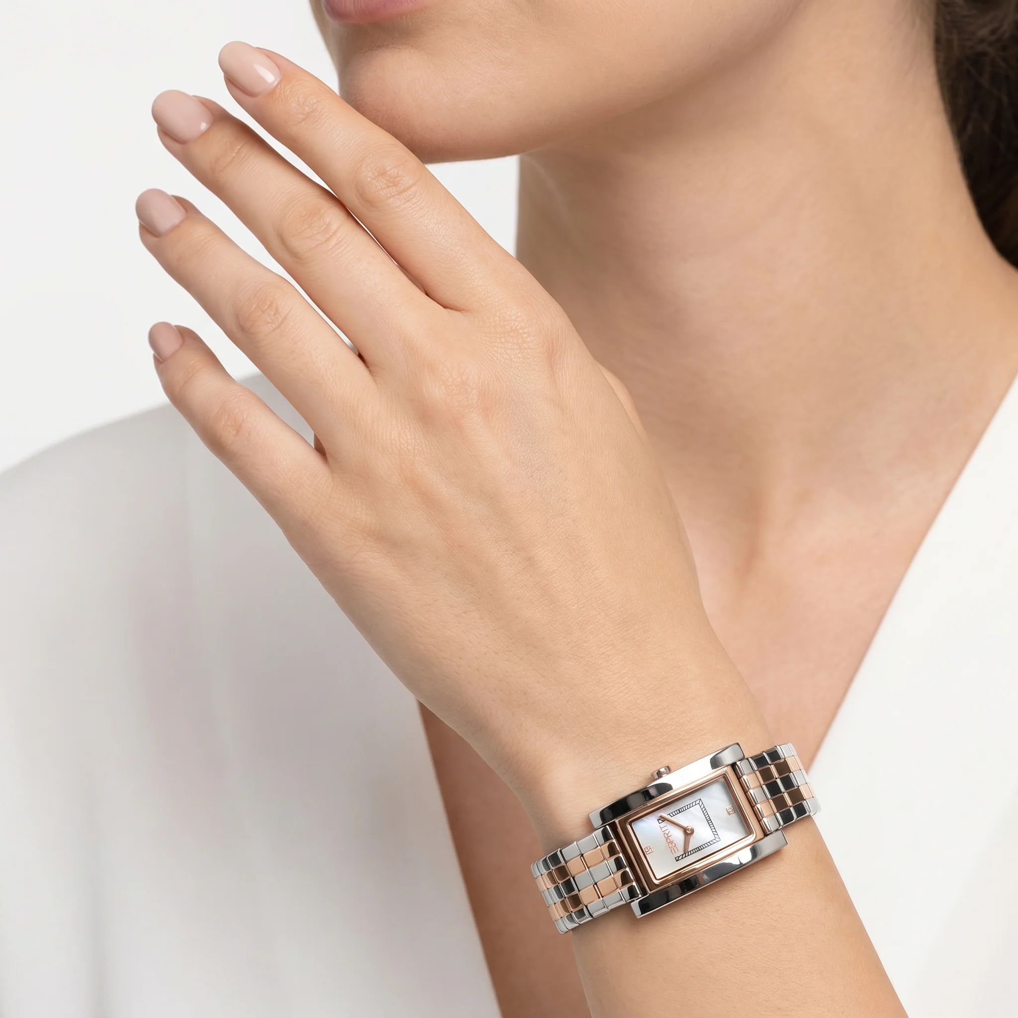 Women Mette Two Tone Watch - Image 2