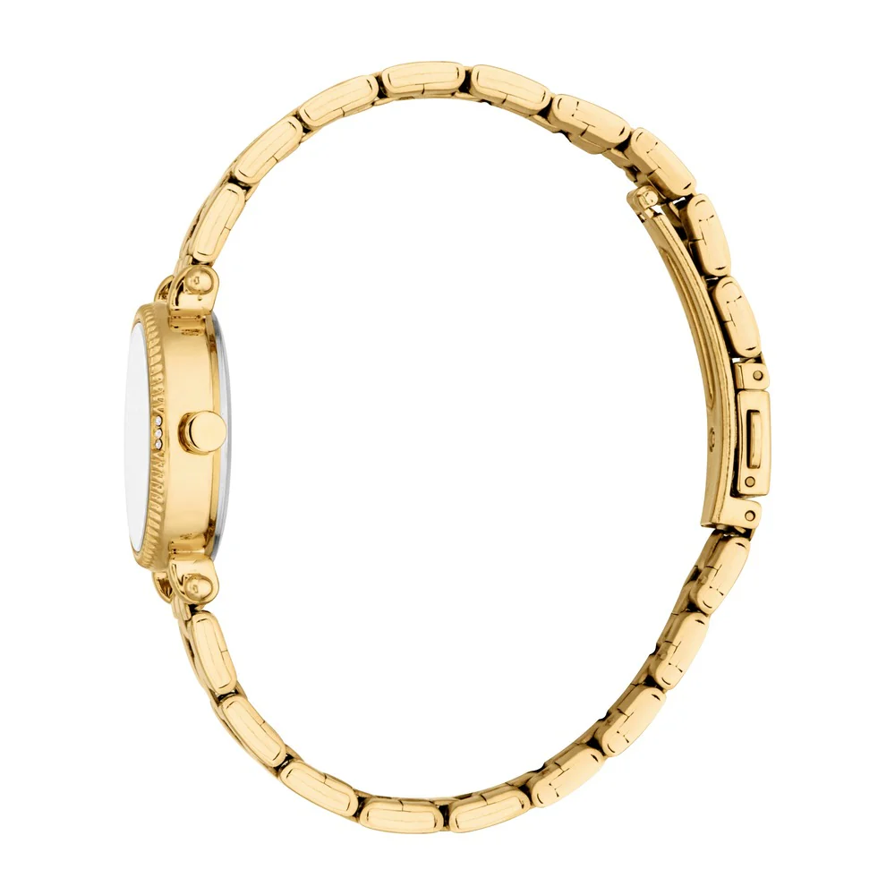 Women Melina Golden Watch Set - Image 4