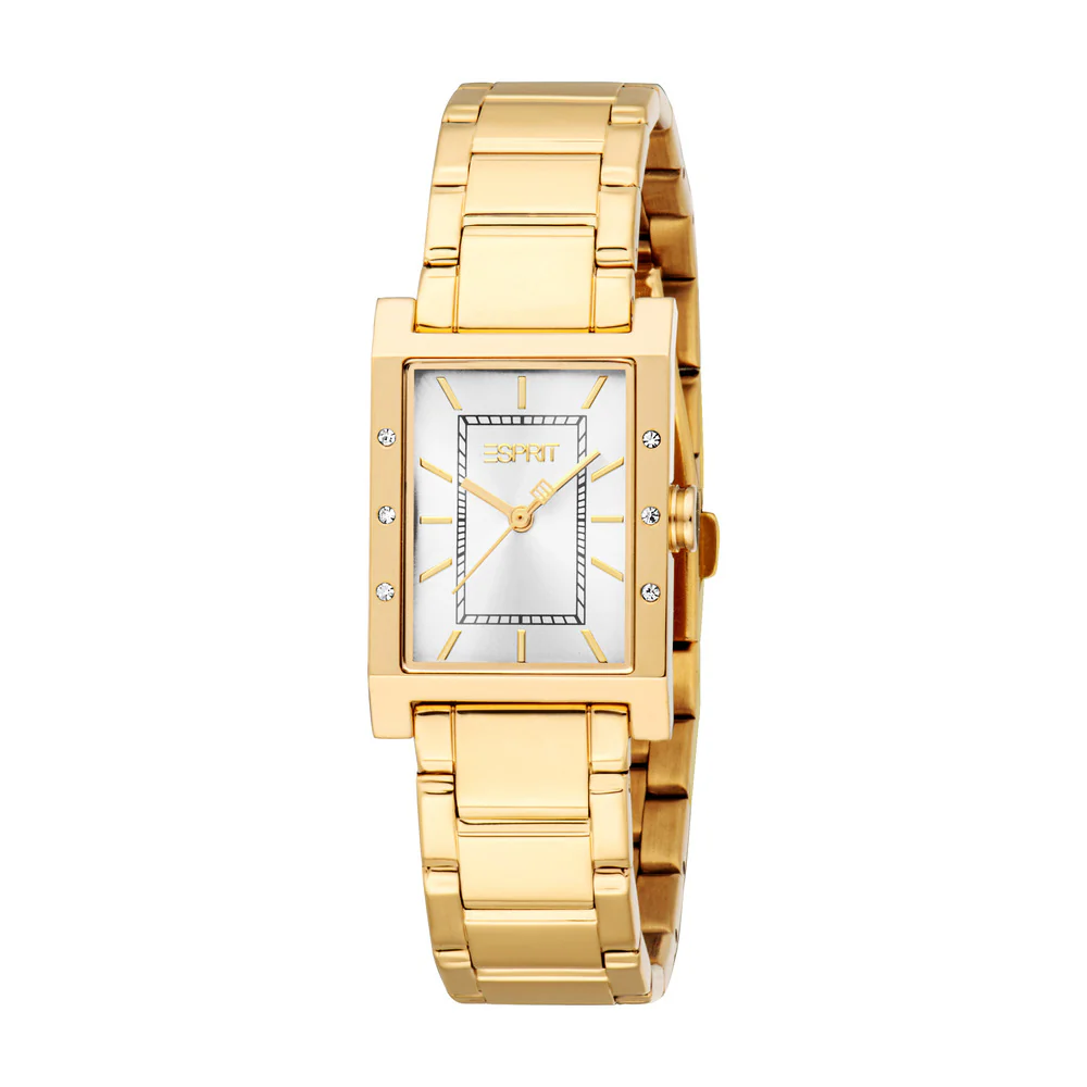 Women Rhea Golden Watch Set - Image 3