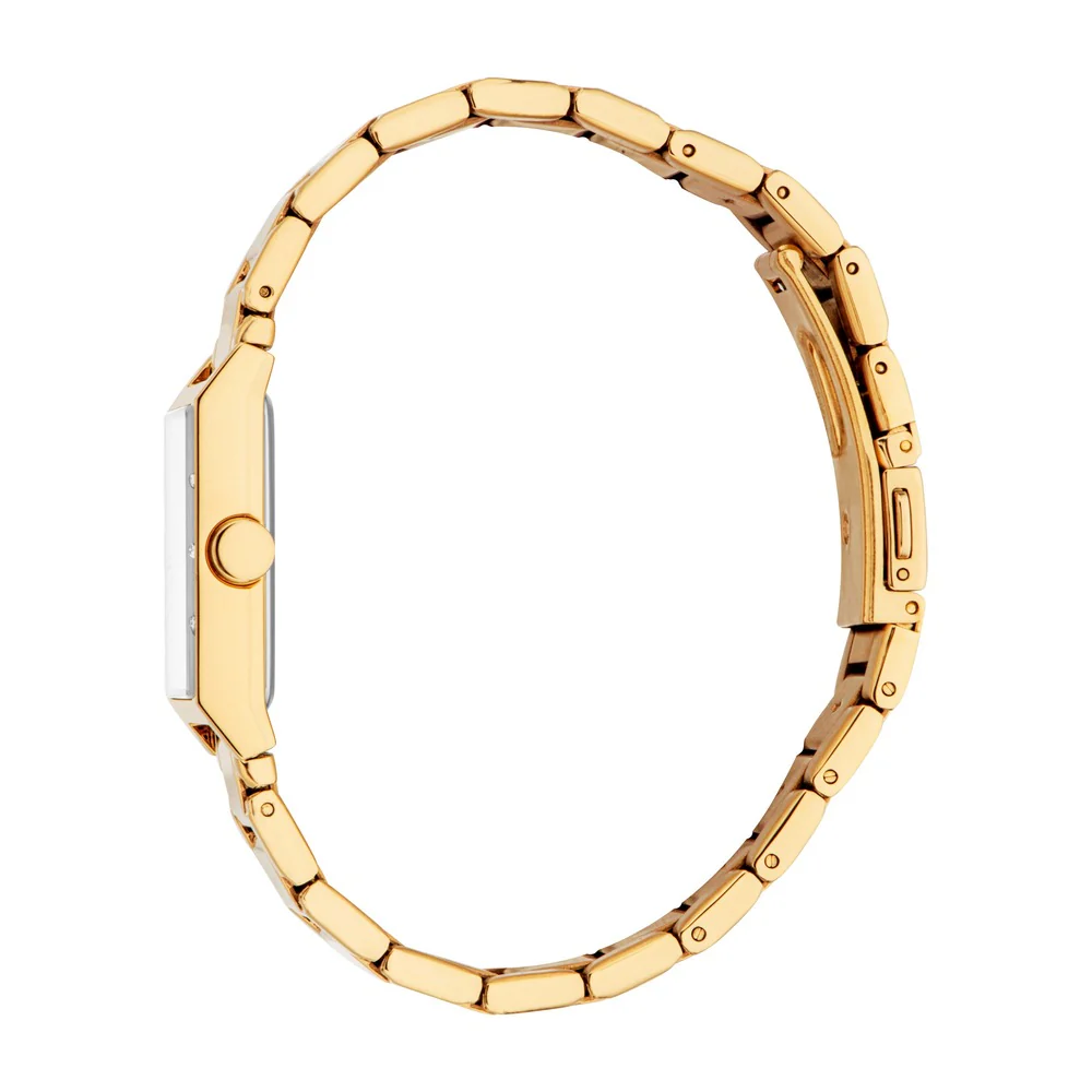 Women Rhea Golden Watch Set - Image 4